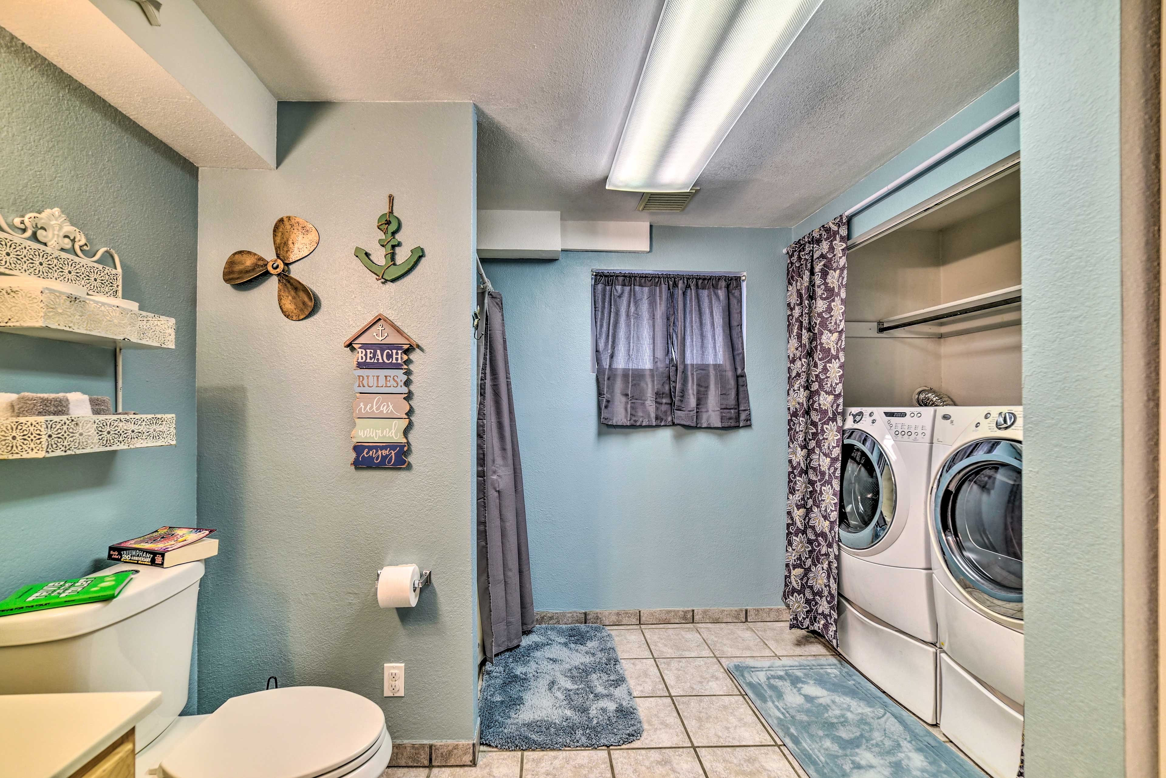 Full Bathroom | Lower Level | Washer & Dryer