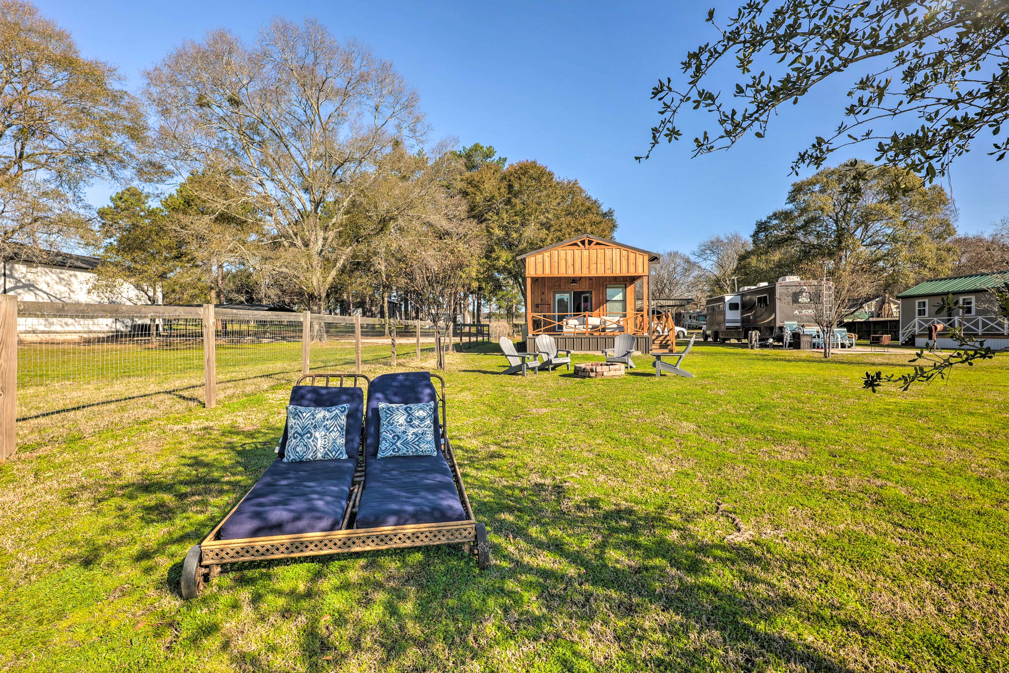 Cabin Exterior | Lounge Seating