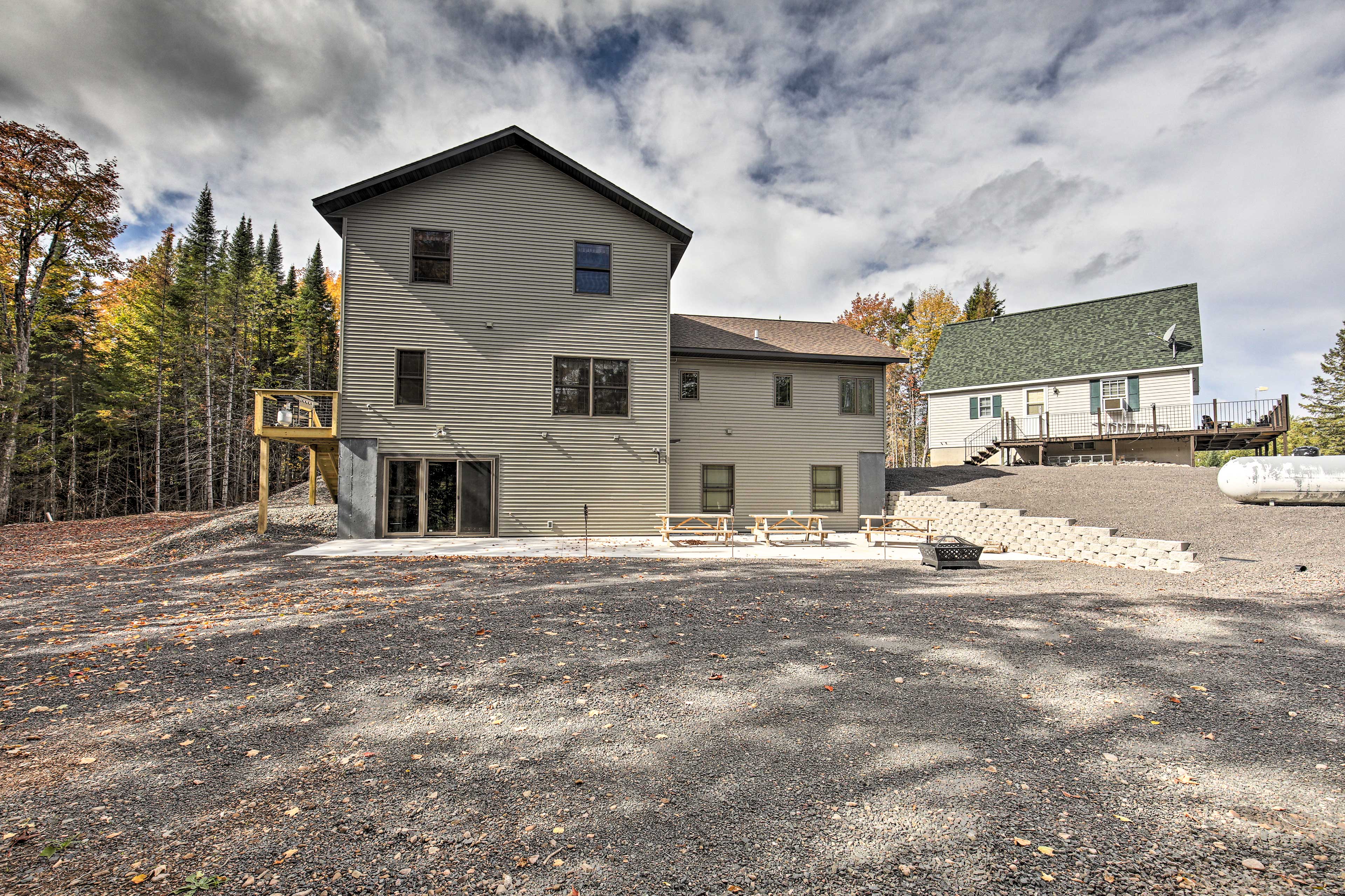 Back Patio | ATV Trail On-Site