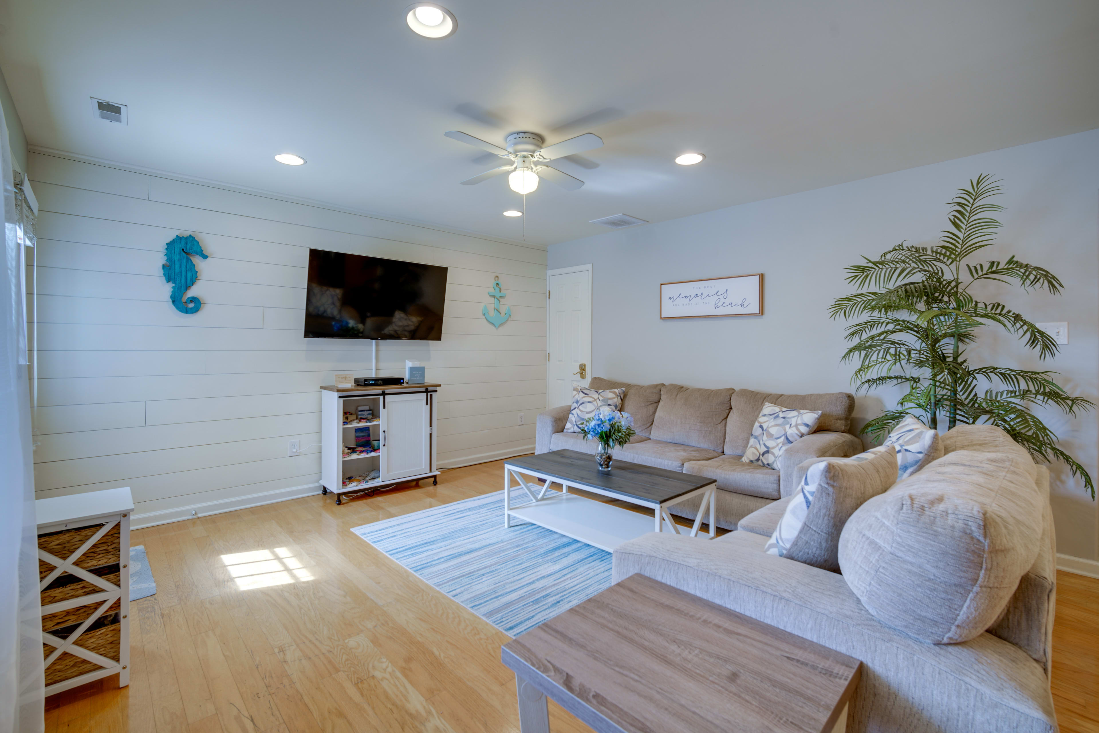 Brigantine Vacation Rental | 3BR | 2BA | 2nd-Floor Unit | Stairs Required