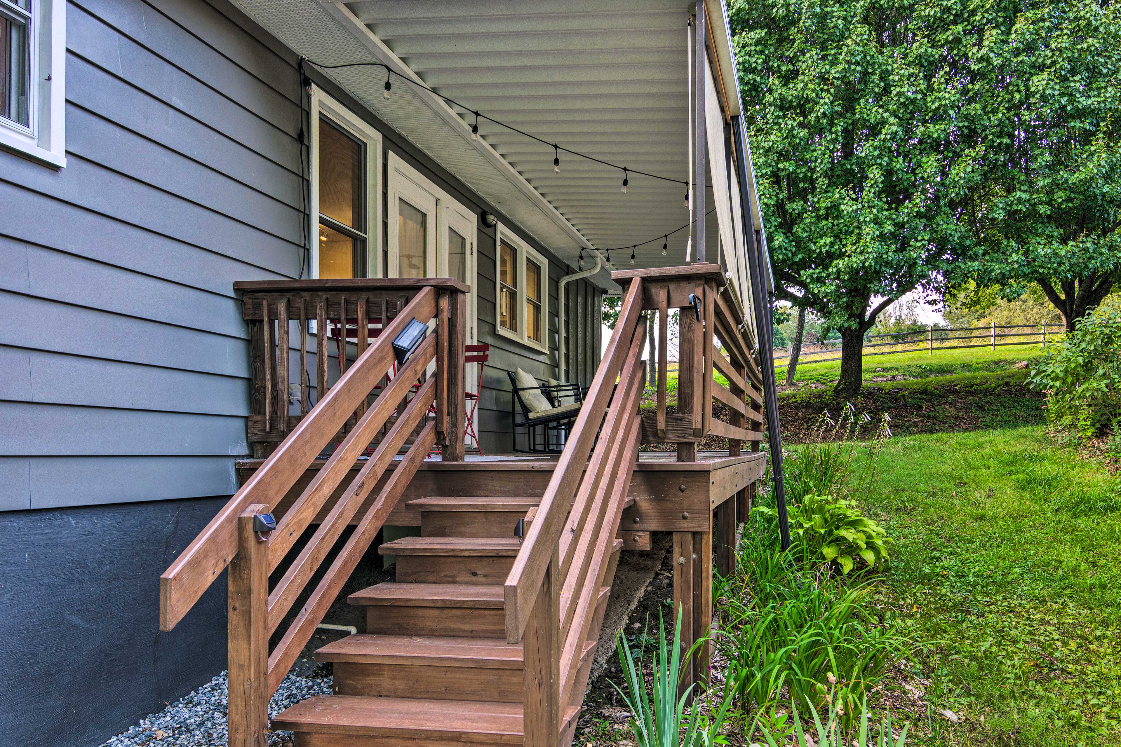 Private Covered Deck