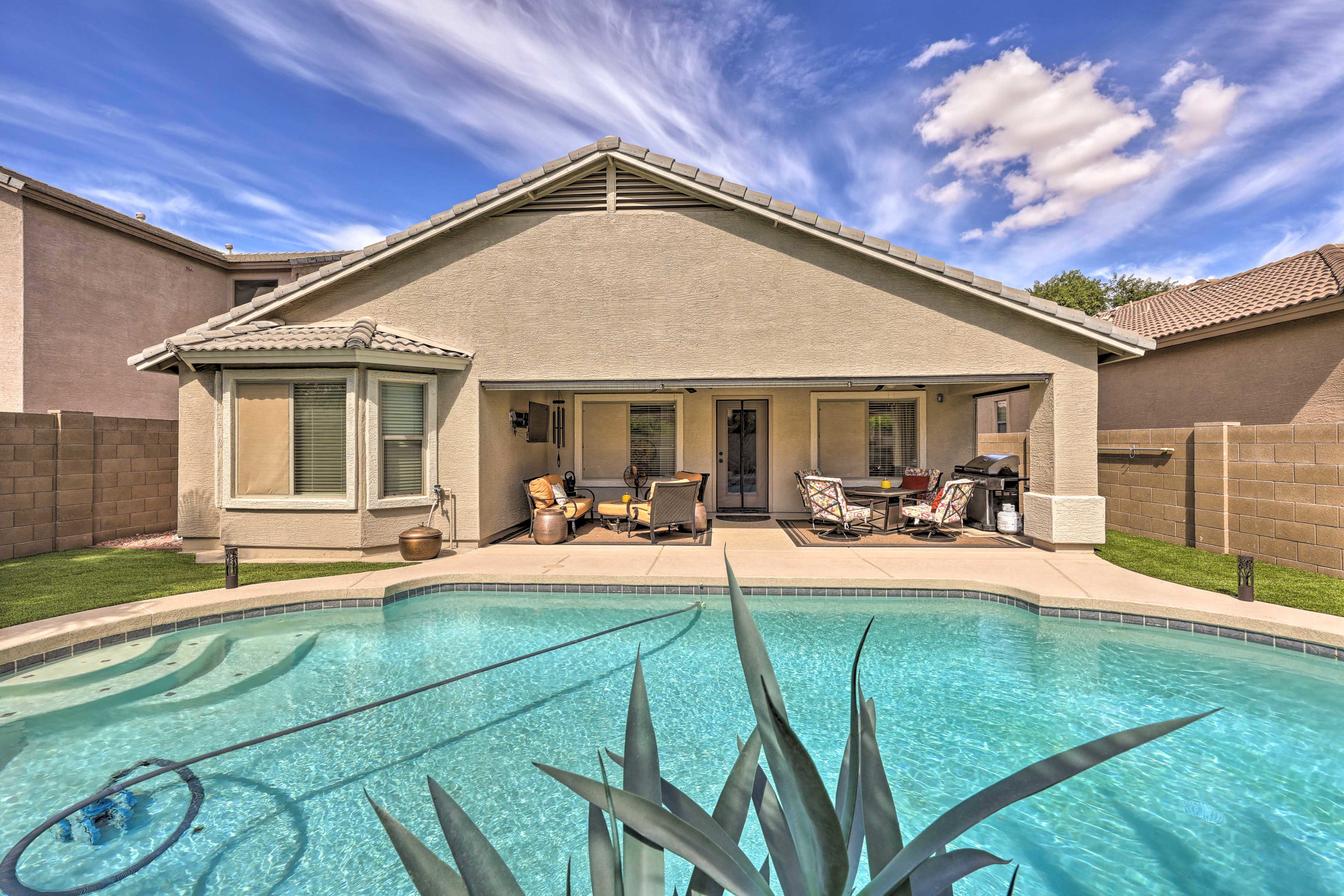 Private Yard w/ Pool