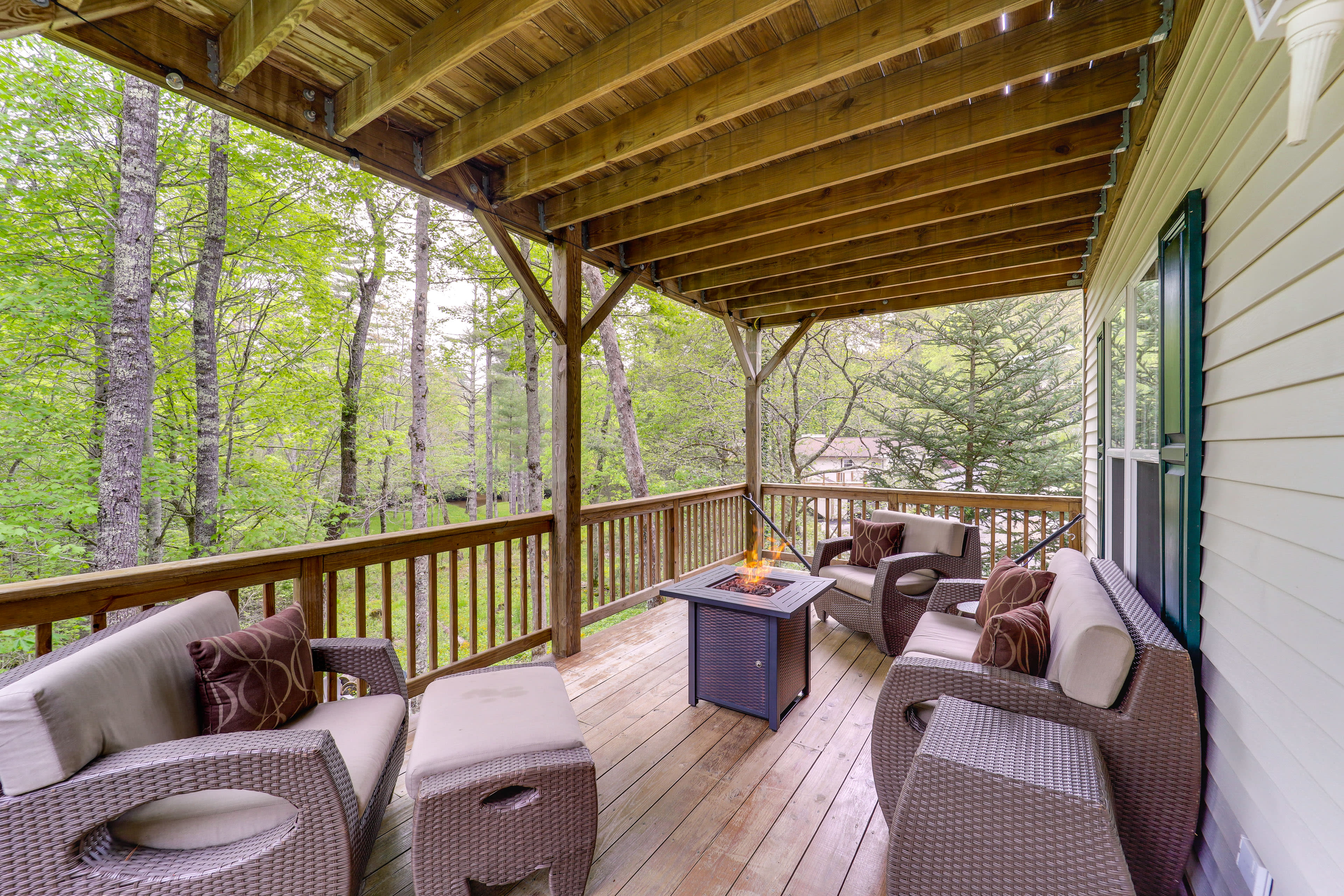 Lower Deck | Stairs Lead to Upper Deck