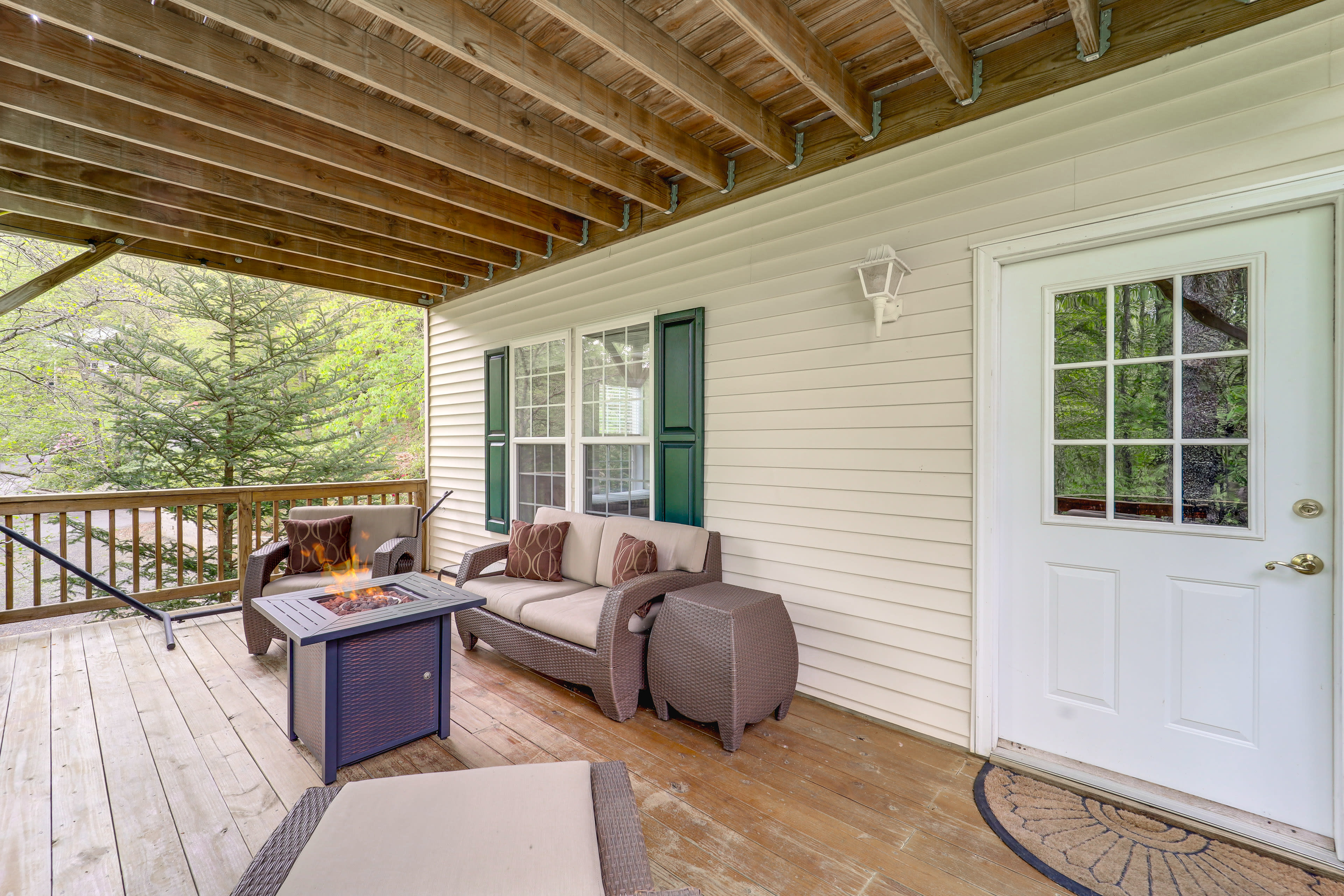 Lower Deck | Stairs Lead to Upper Deck