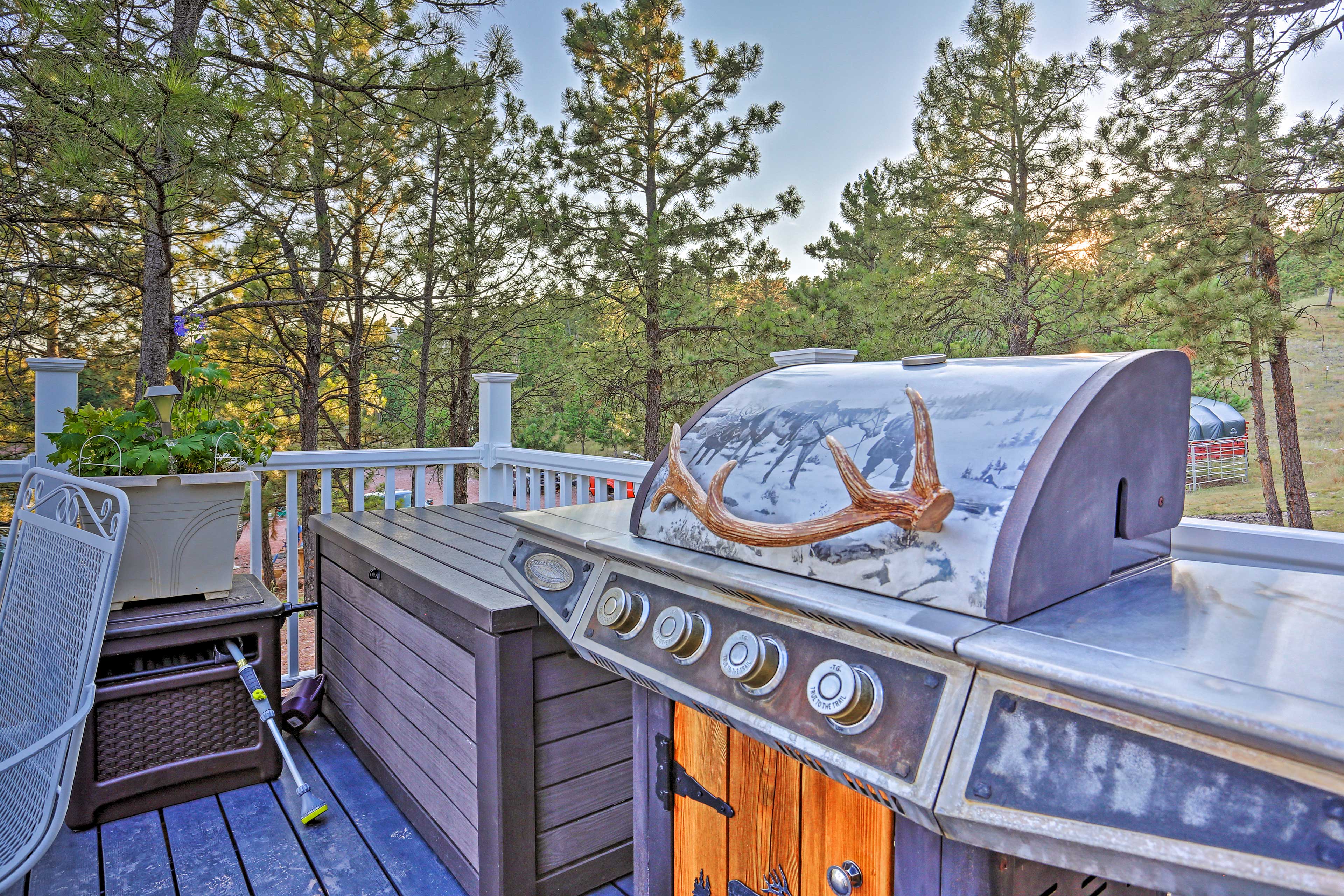 Private Deck | Gas Grill