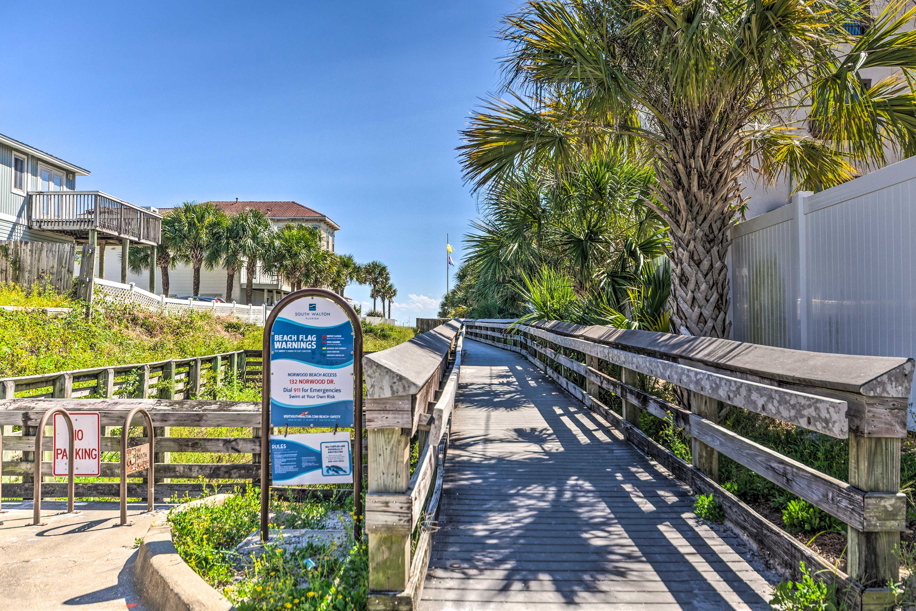 Walkway to Beach