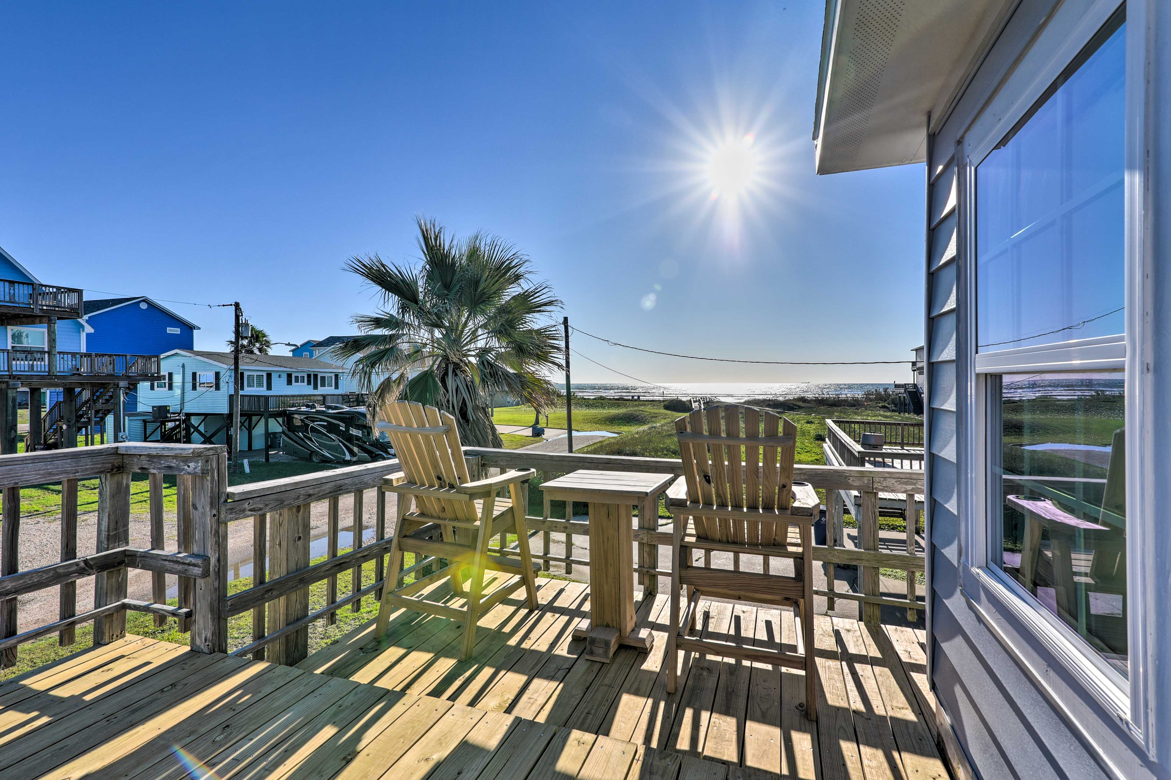 Surfside Beach Vacation Rental | 2BR | 2BA | 840 Sq Ft | Stairs Required