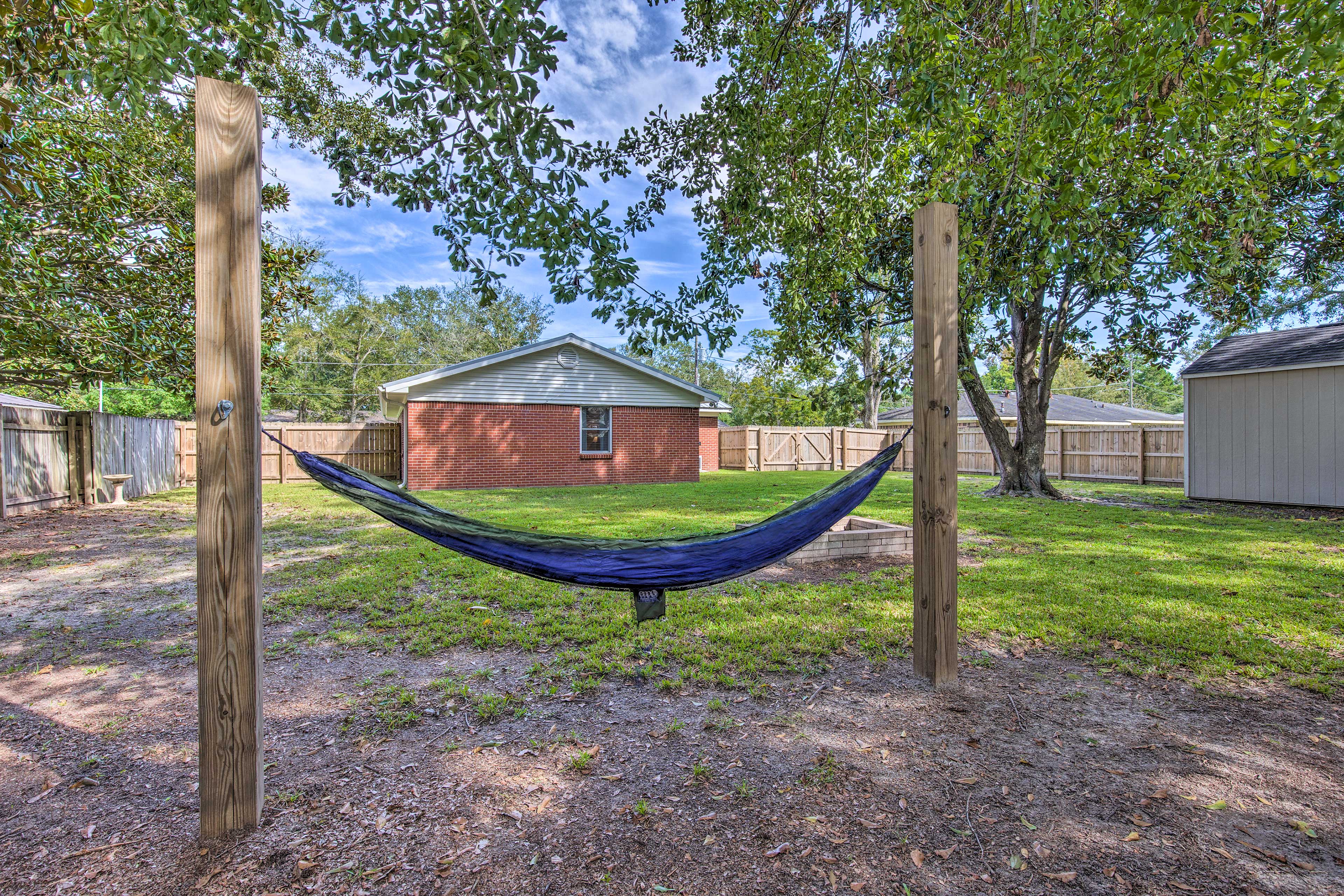 Private Backyard