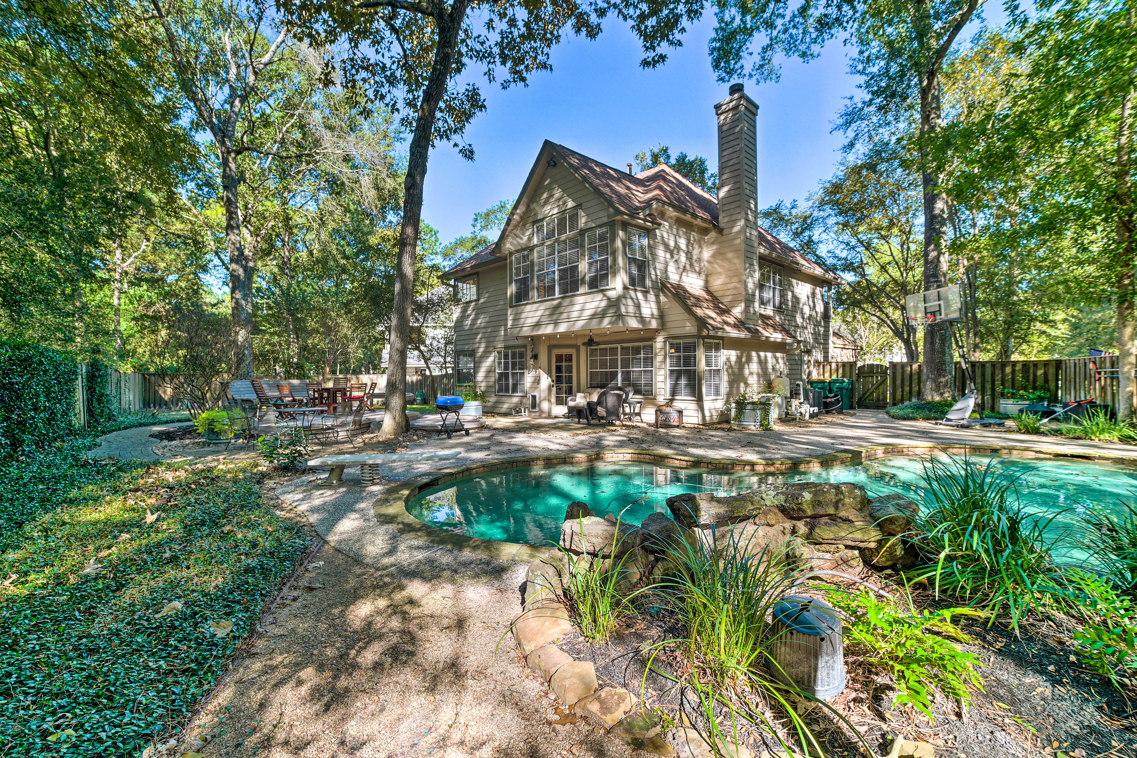 Outdoor Oasis | Pool | Deck w/ Dining Area | Charcoal Grill