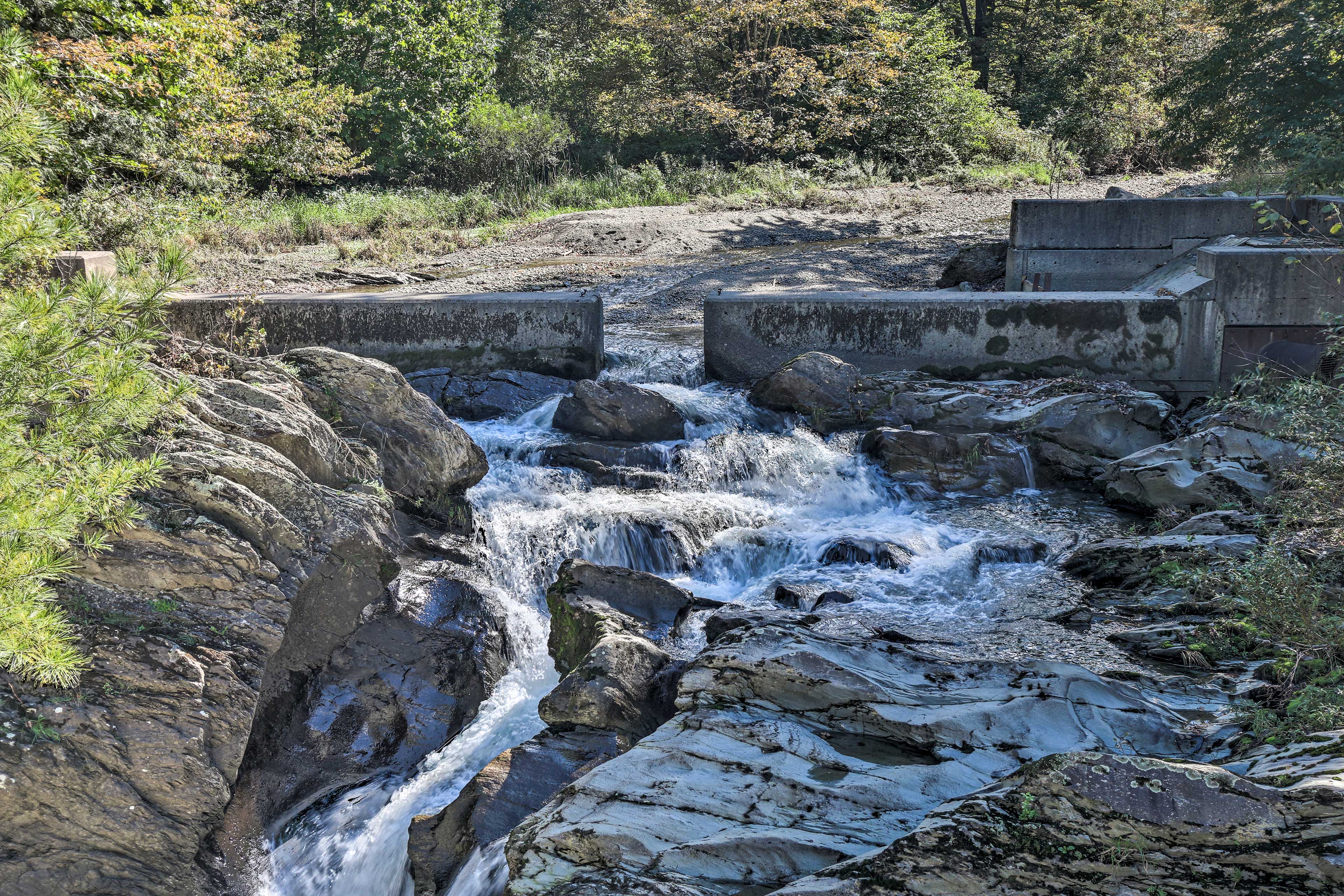 On-Site Waterfall