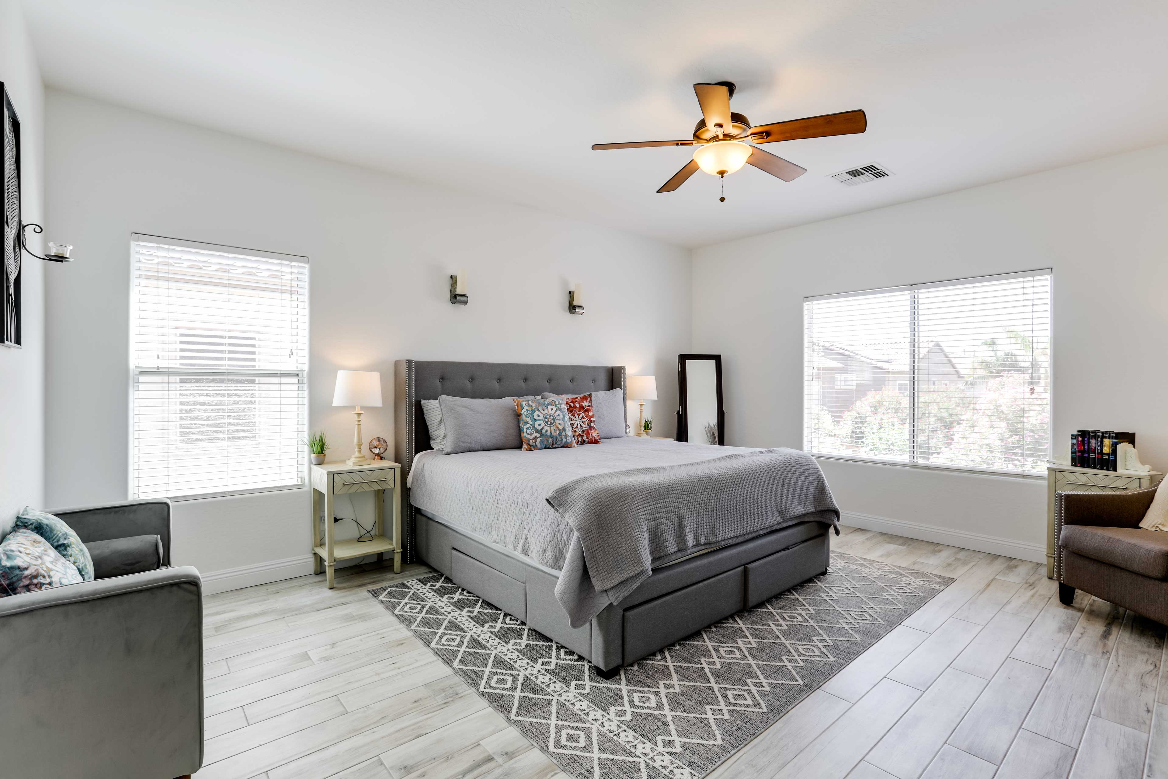 Bedroom 1 | King Bed | Linens Provided | 2nd Floor