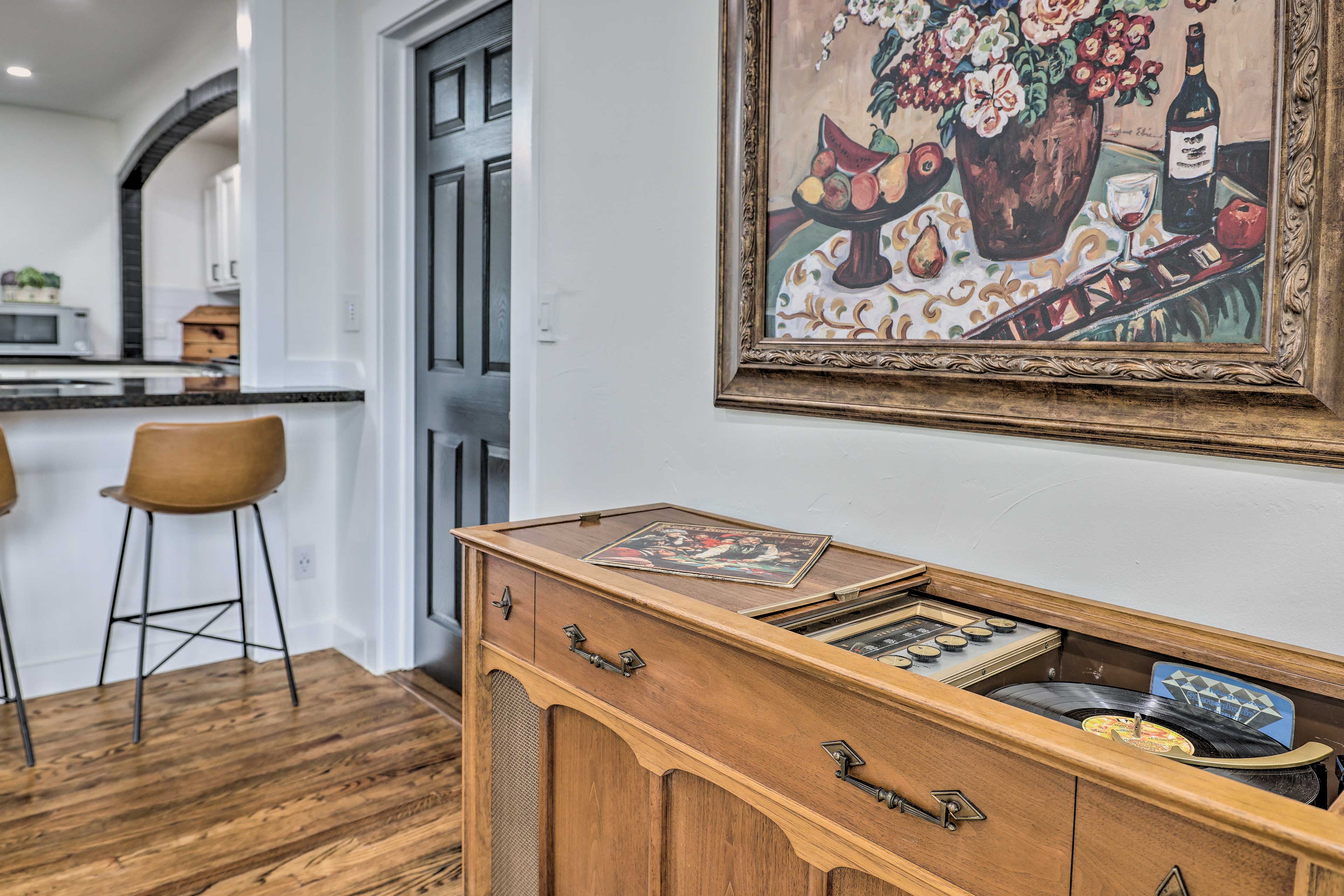 Dining Area | Vintage Record Player