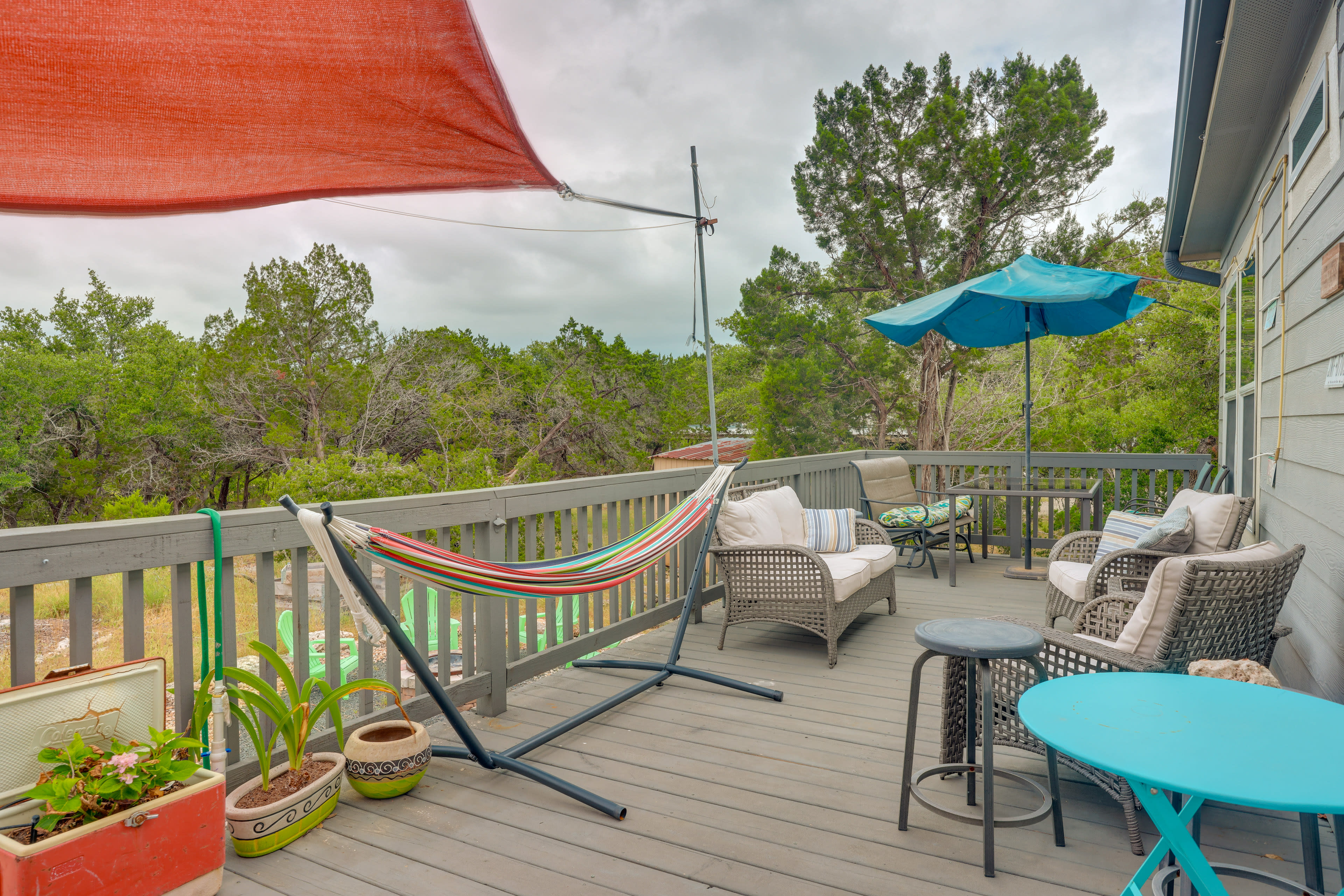 Fully Furnished Deck | Outdoor Dining Area | Gas Grill | Big Green Egg