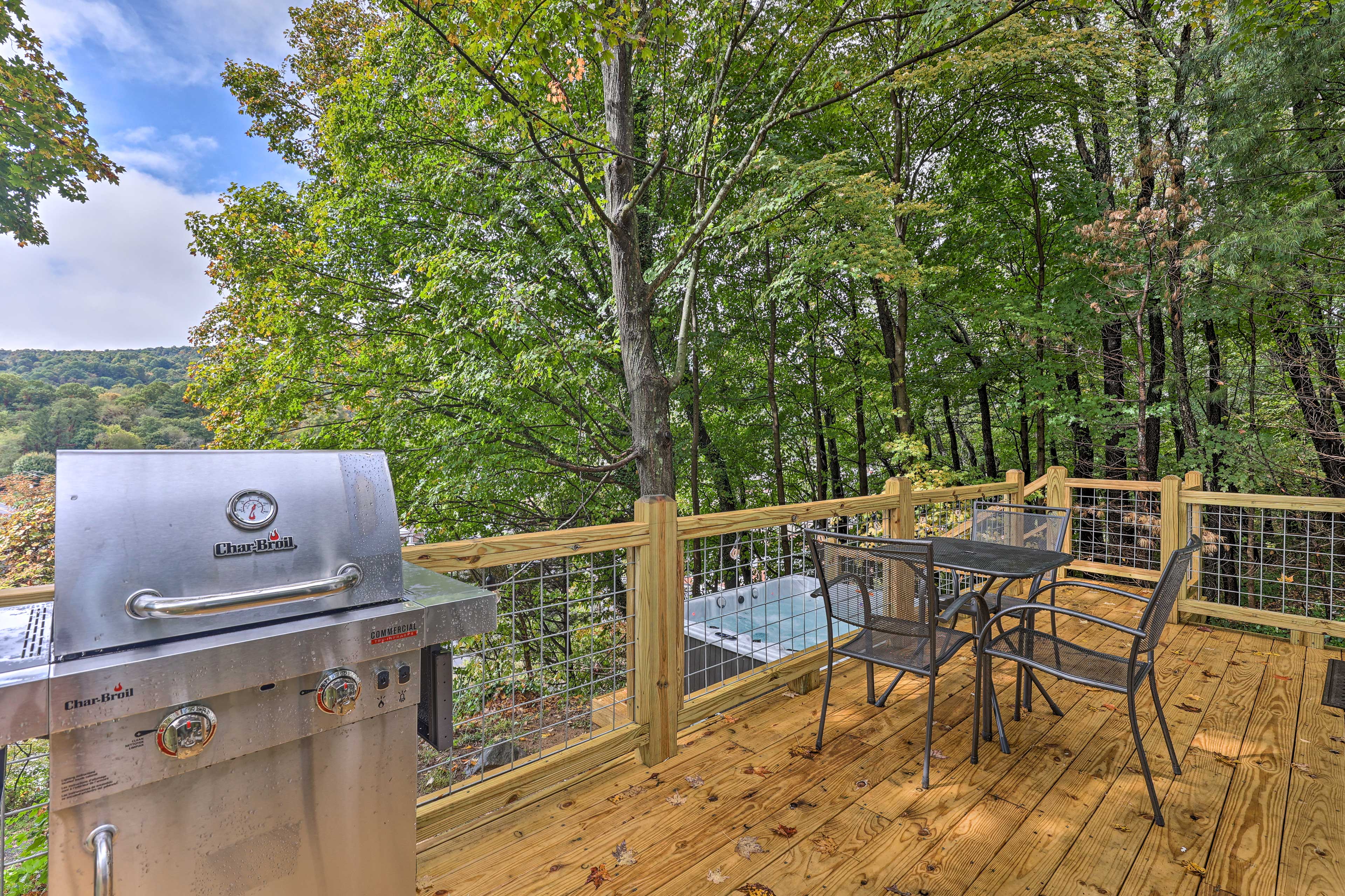 Deck | Gas Grill | Scenic Views