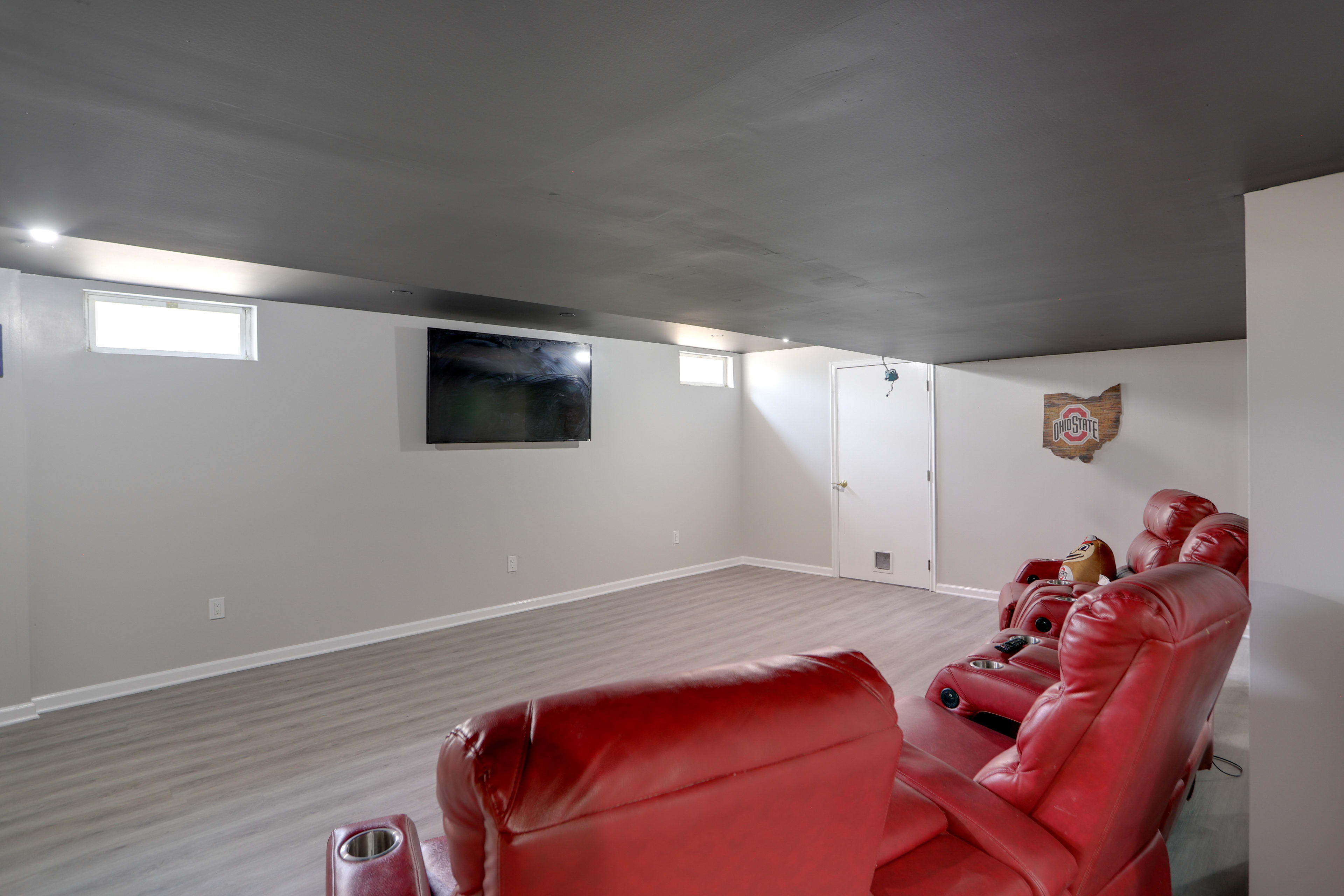 Basement Media Room | Smart TV