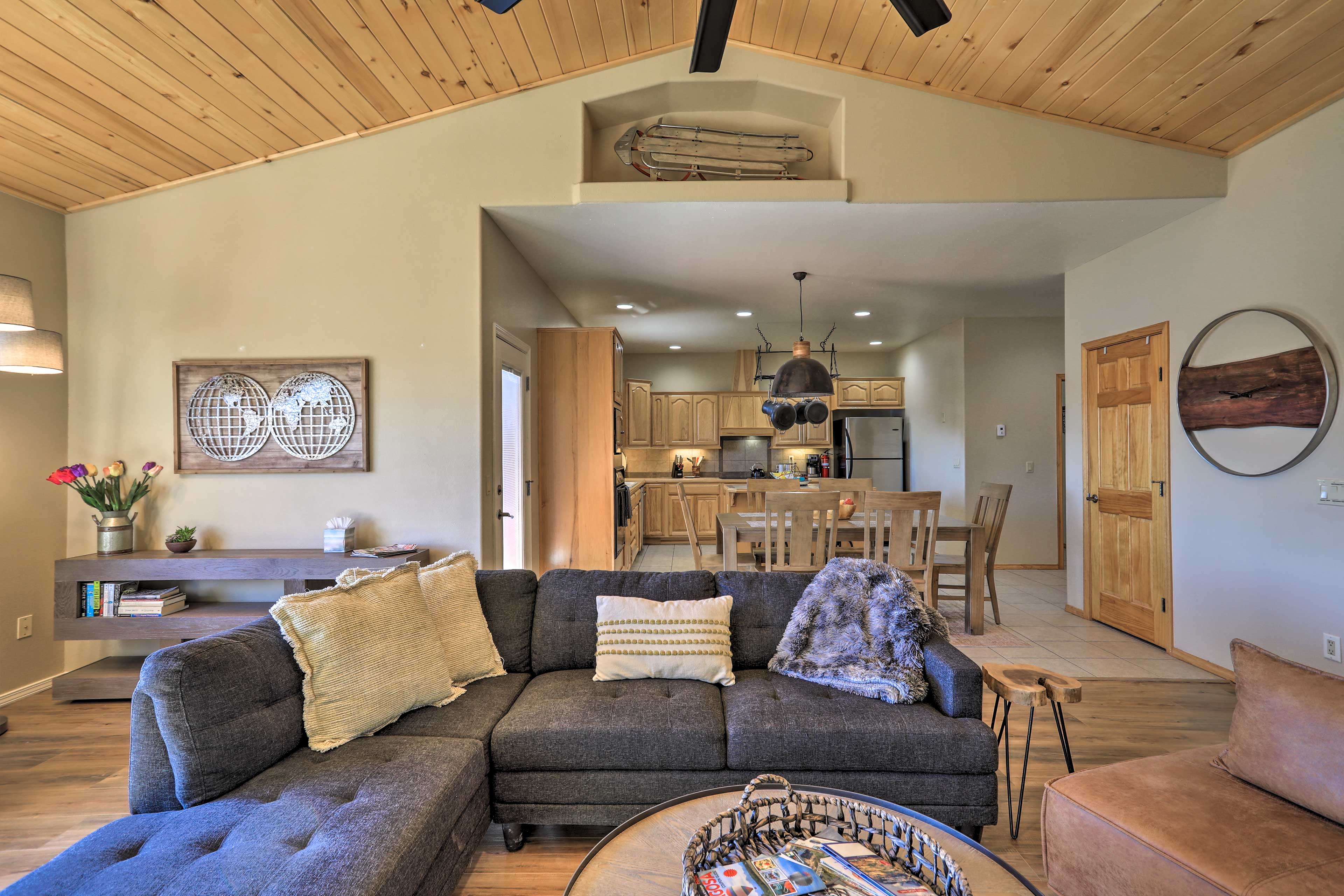 Living Room | Central Heating | Books