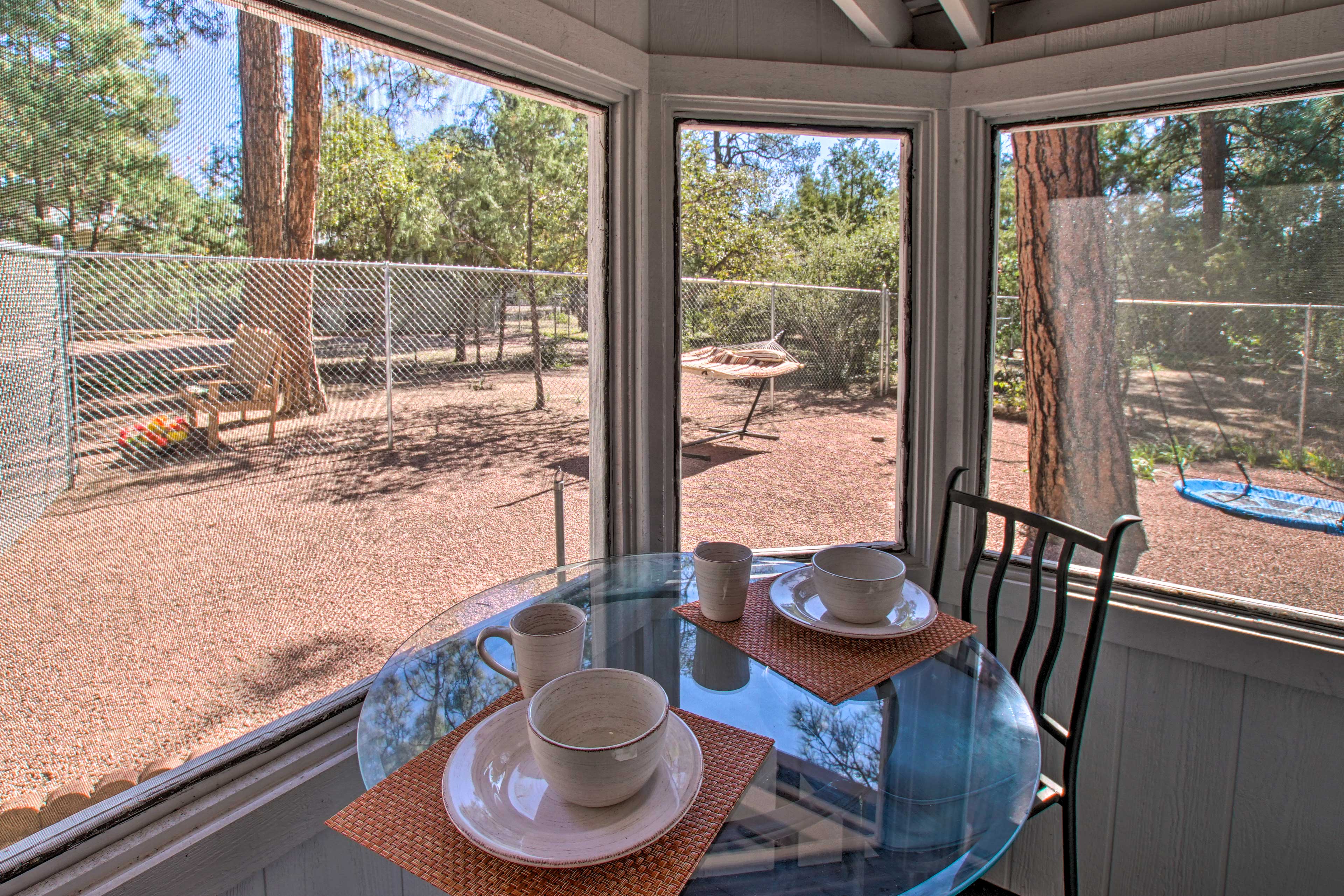 Sun Room & Dining Area | Breakfast Nook