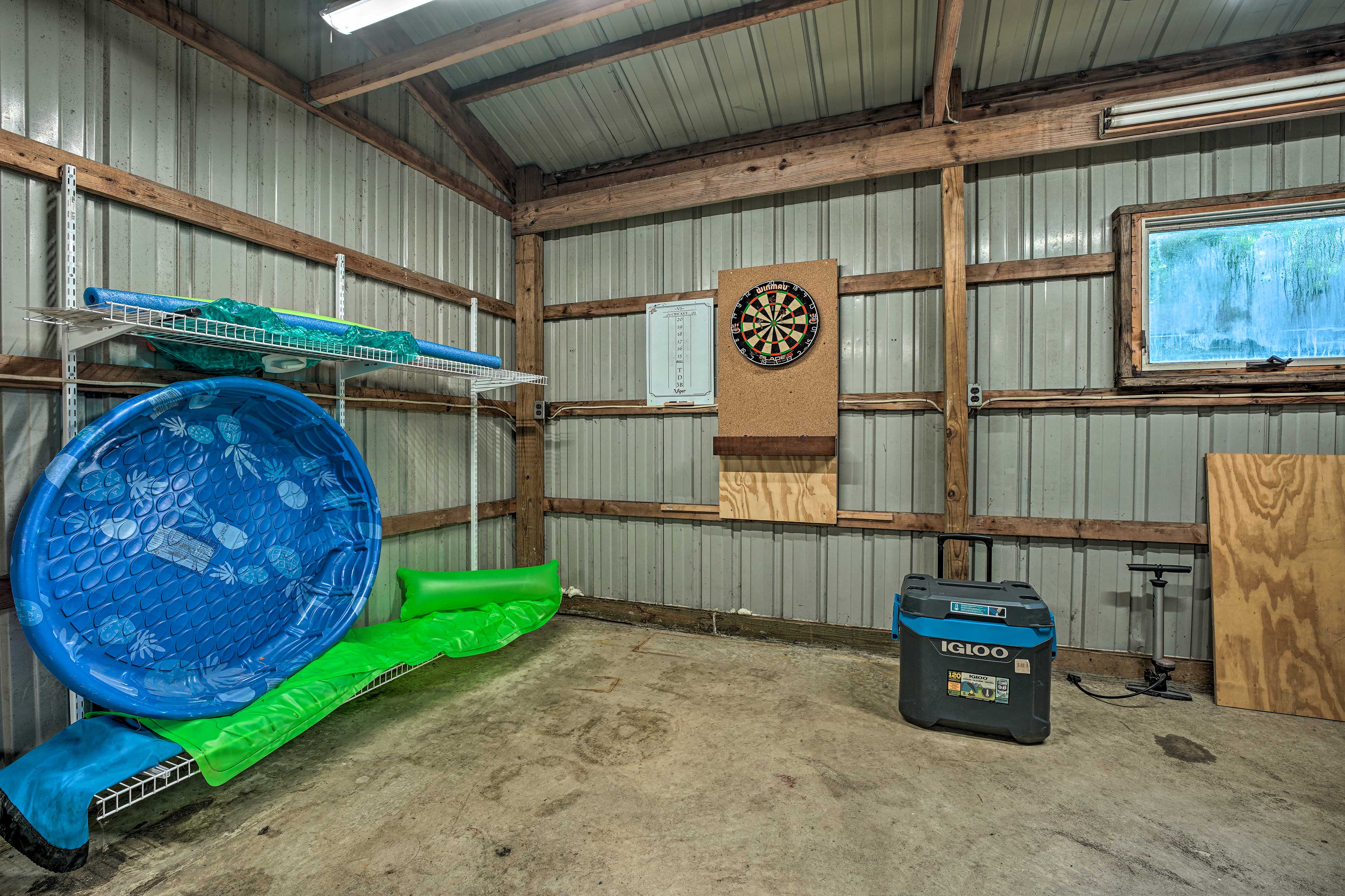 Garage Game Room