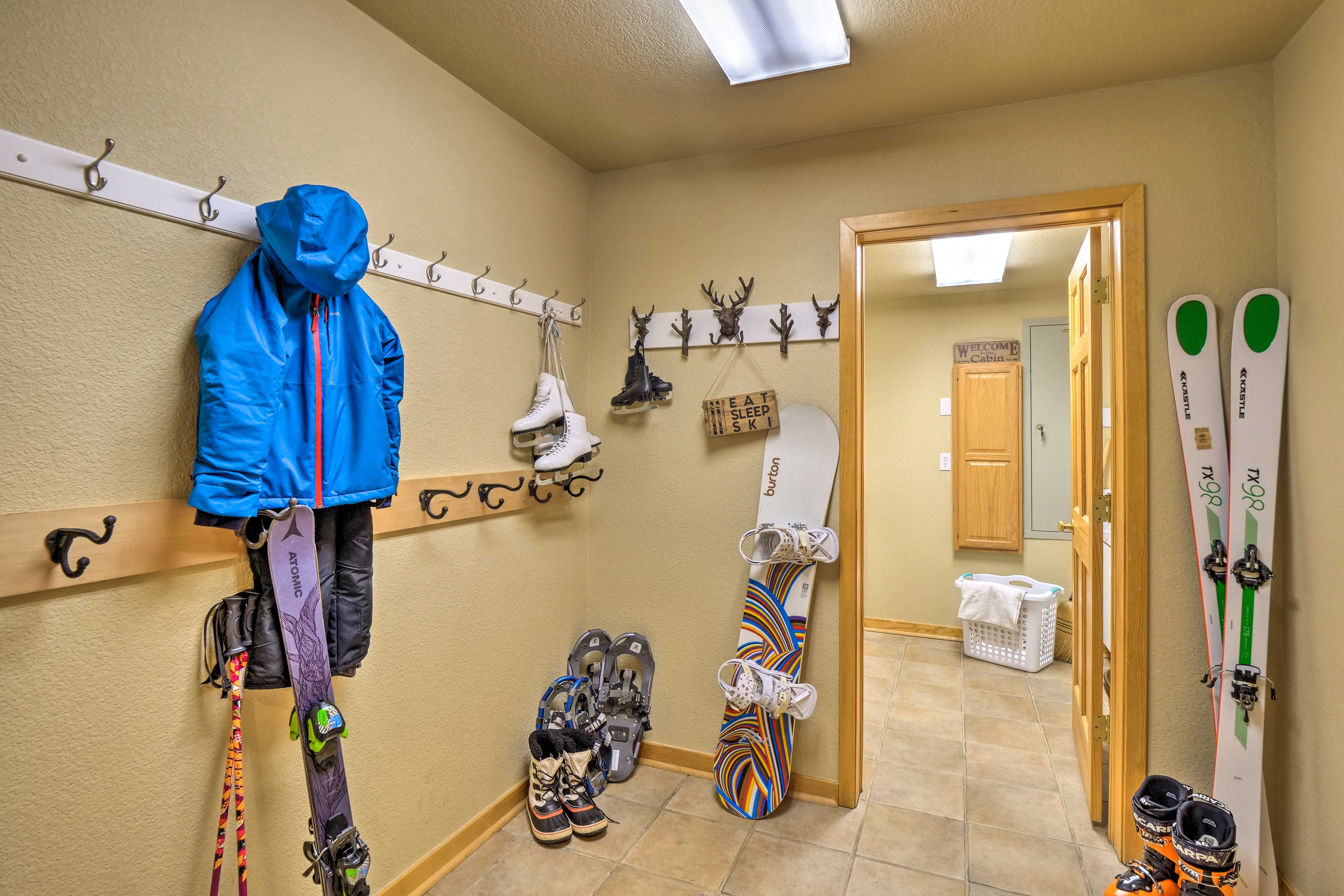 Ski & Snowboard Storage Room