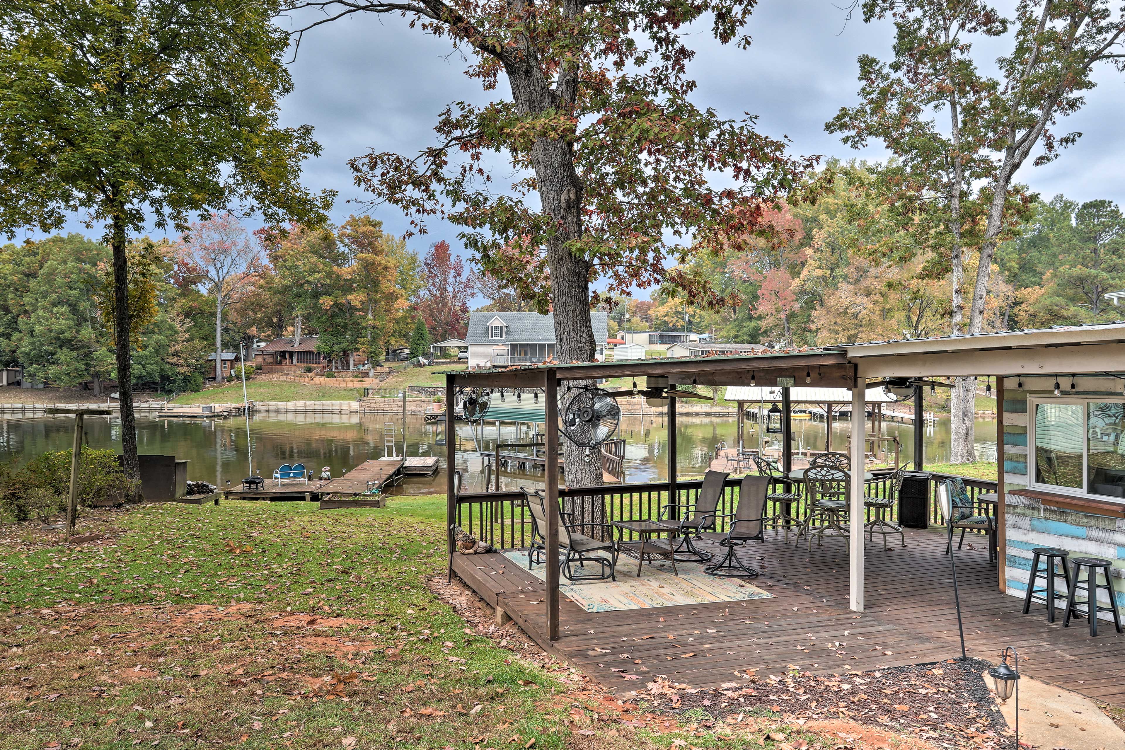 Covered Patio | Boat Dock | Fishing Dock