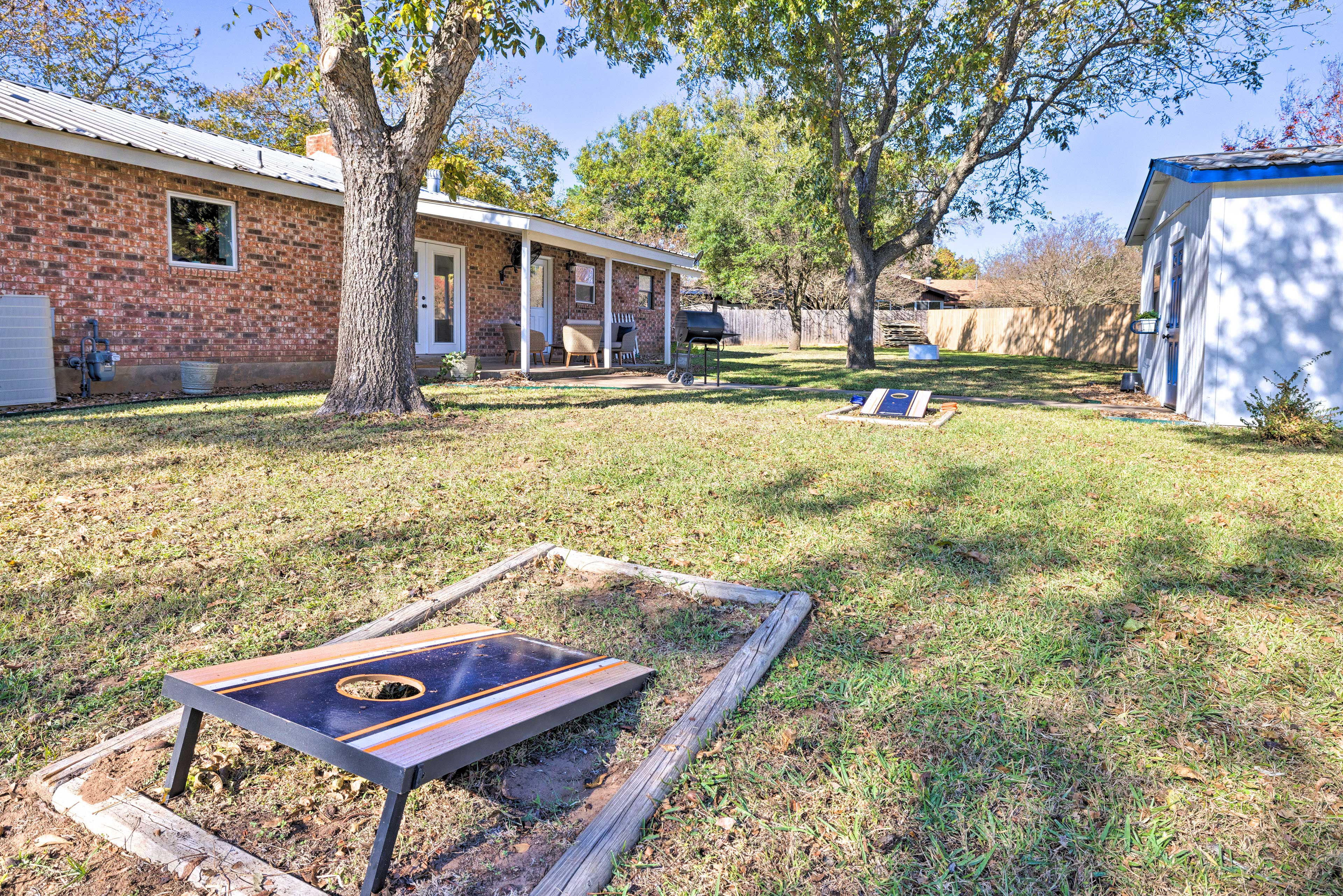 Fenced Yard