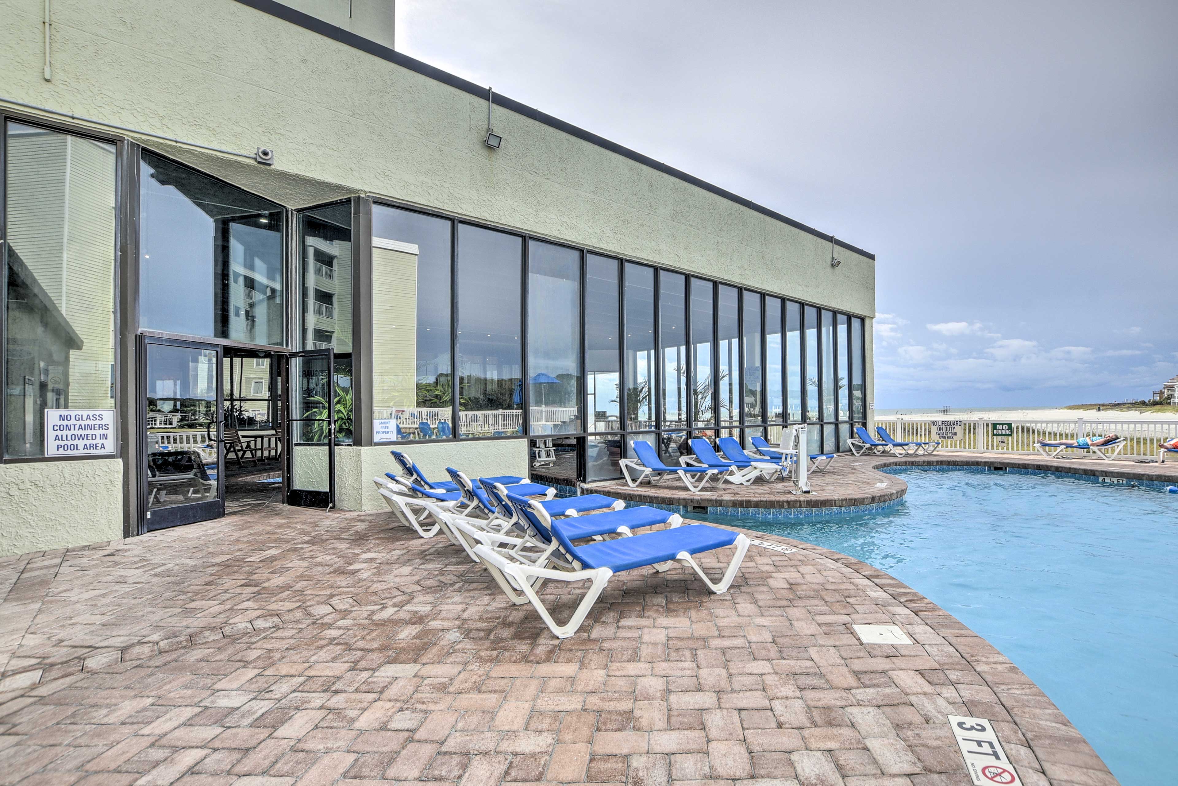 Indoor/Outdoor Community Pool