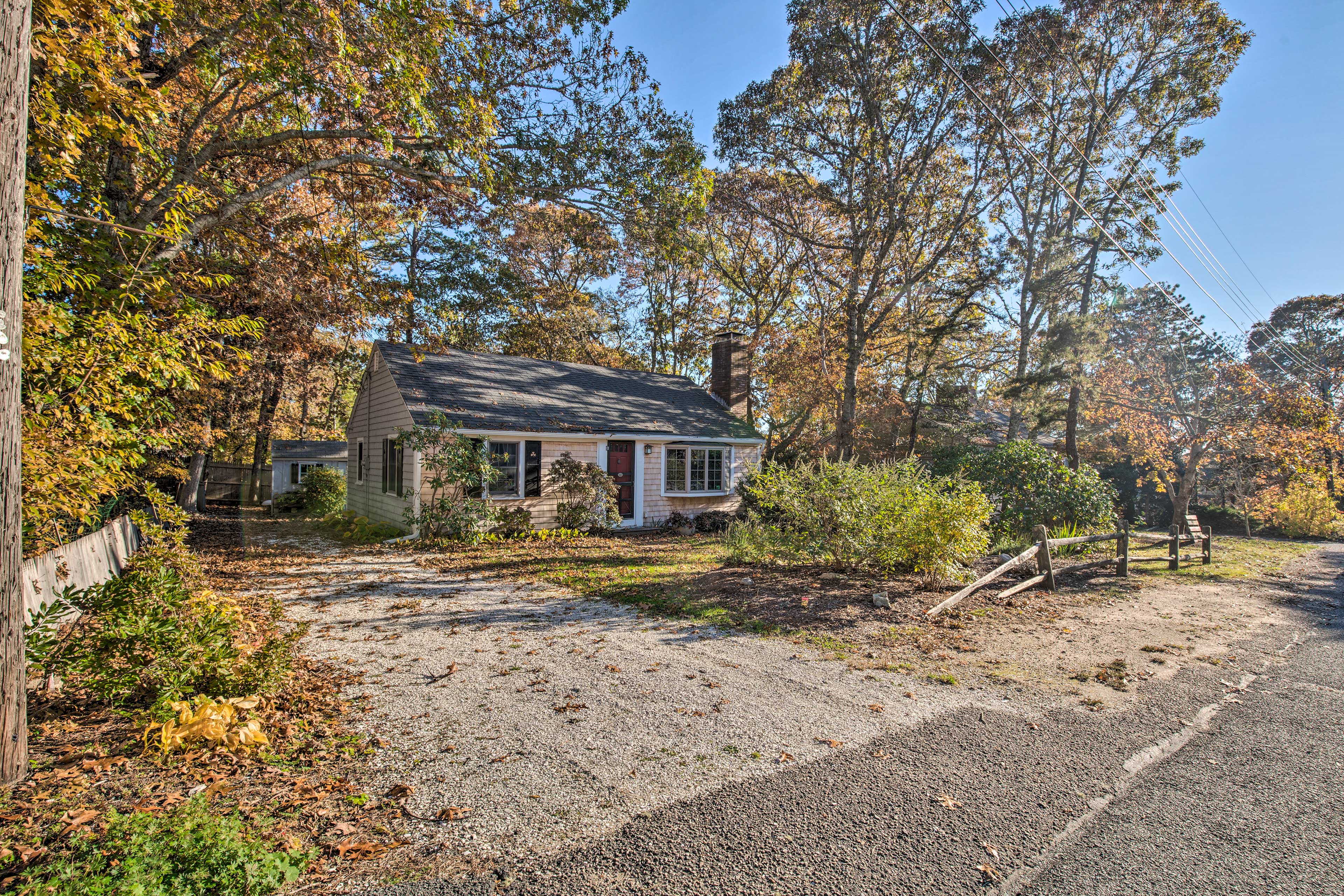 Cottage Exterior | Driveway Parking (2 Vehicles)