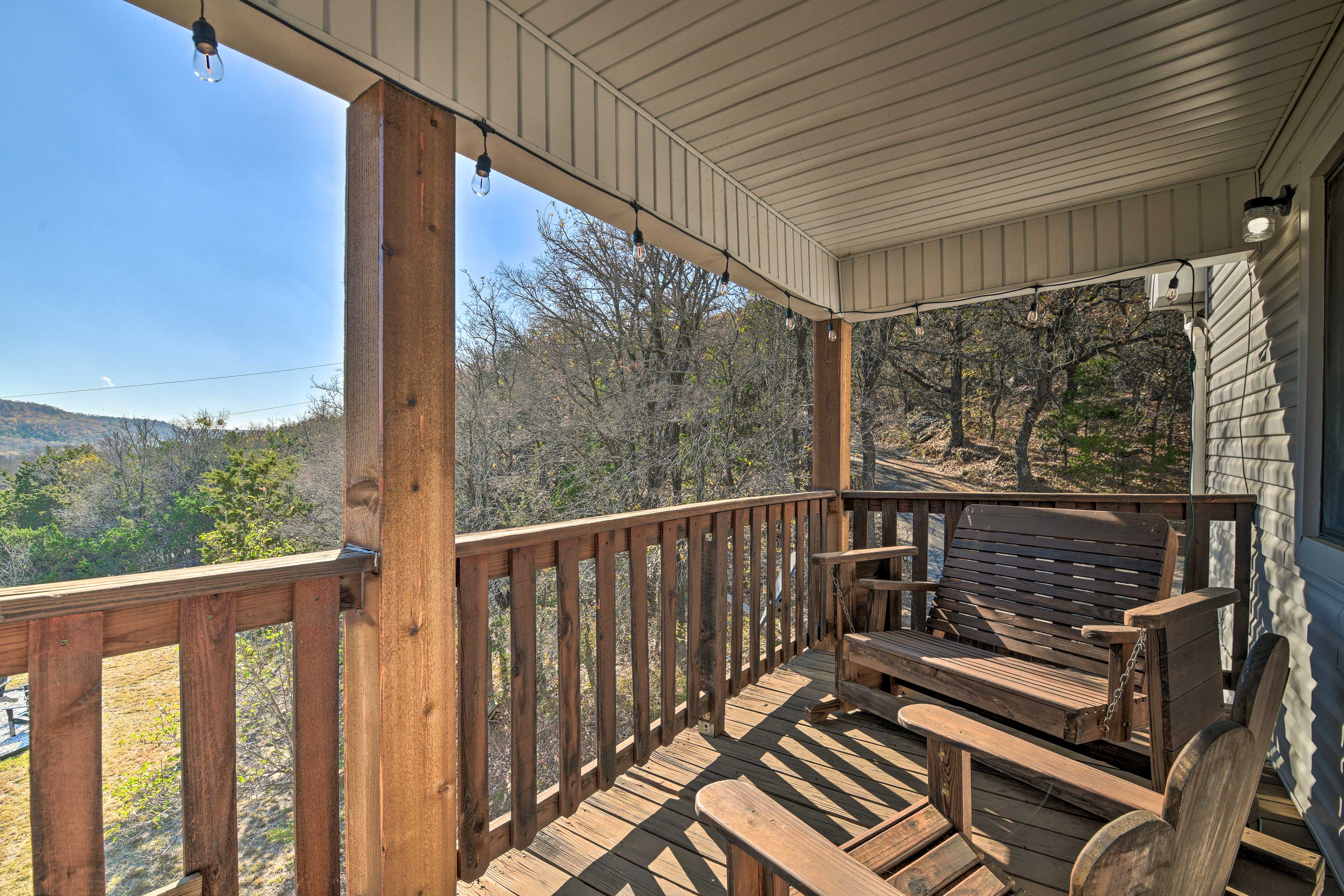 Upper Deck | Wraparound | Covered | Lake Views | Outdoor Seating