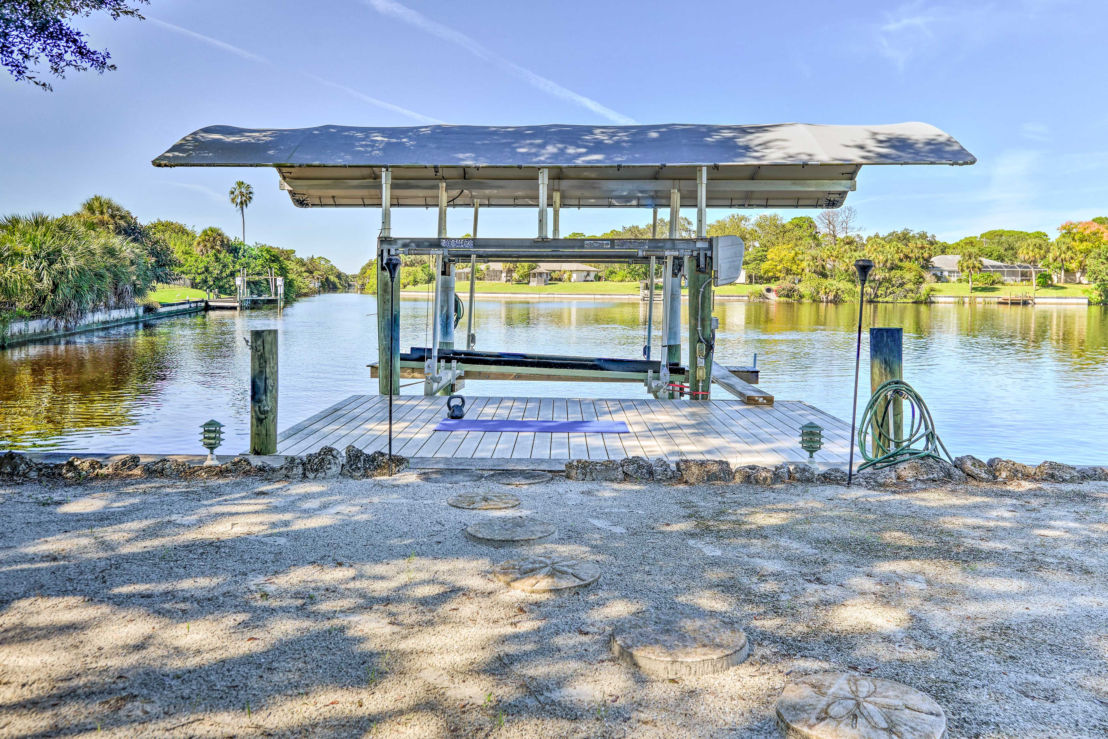 Private Dock & Boat Slip