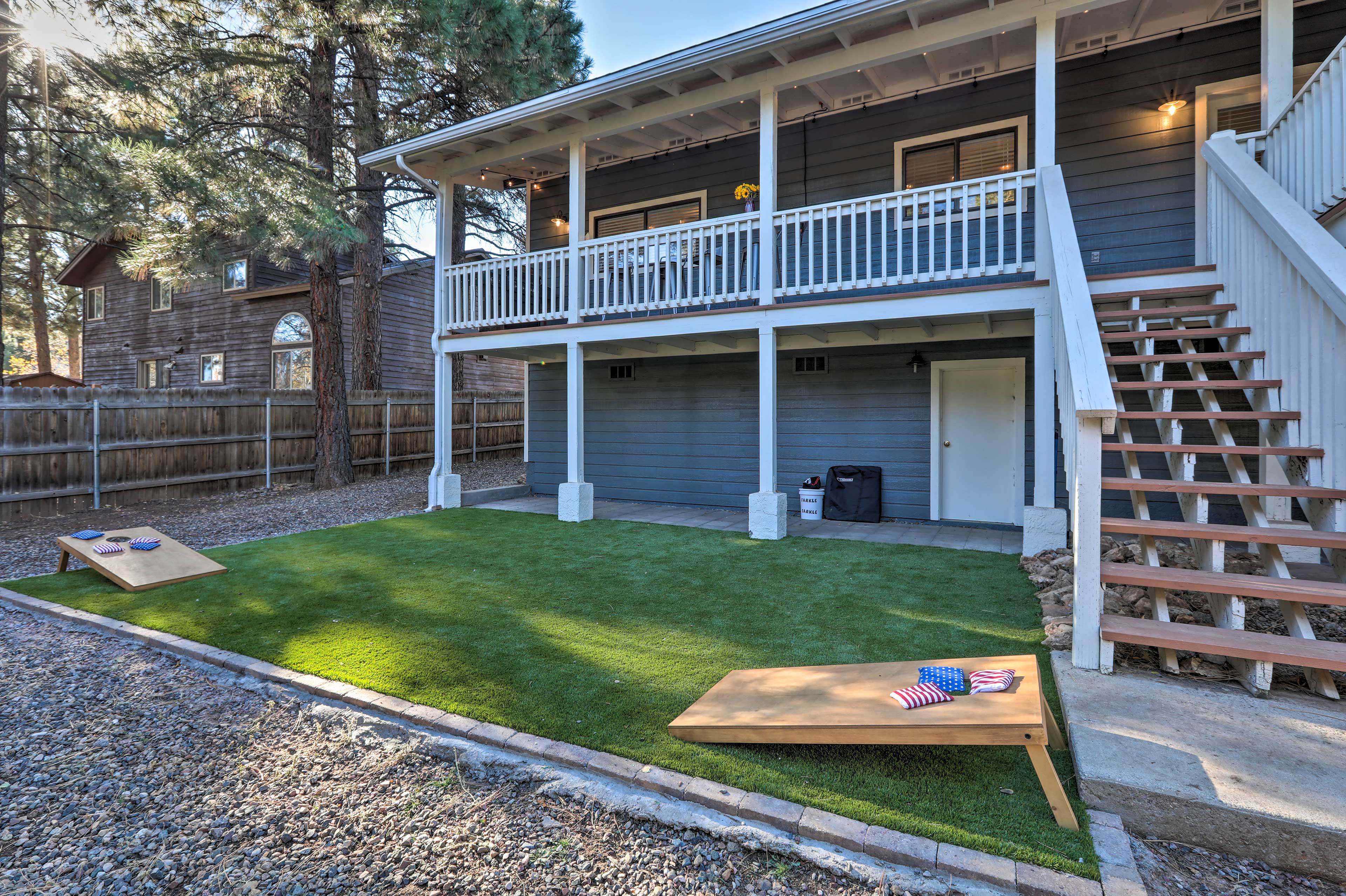 Flagstaff Vacation Rental | 4BR | 3BA | 2 Steps Required for Entry | 2,000 Sq Ft