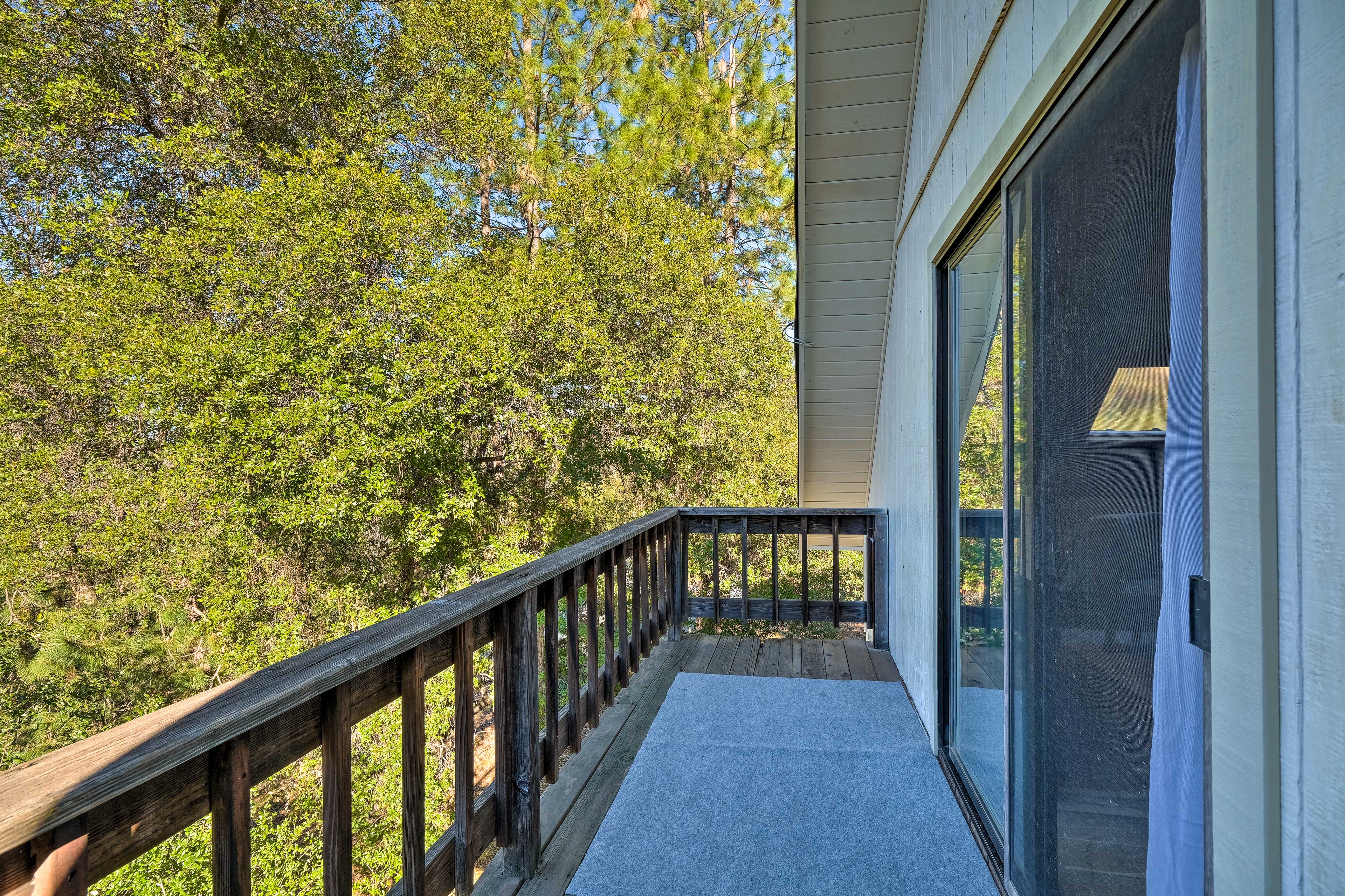 Private Balcony | Wooded Views