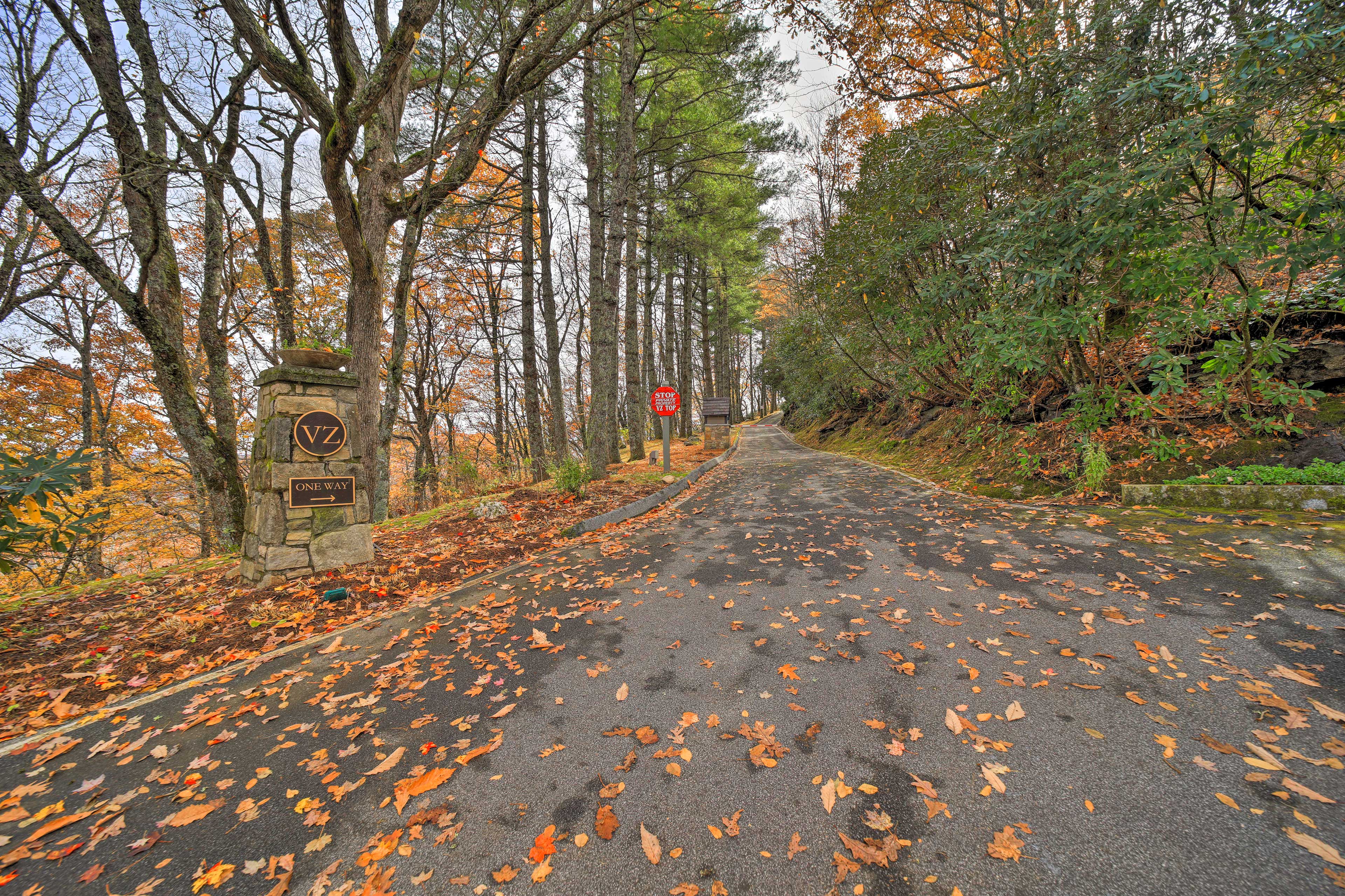 Community Gated Entrance