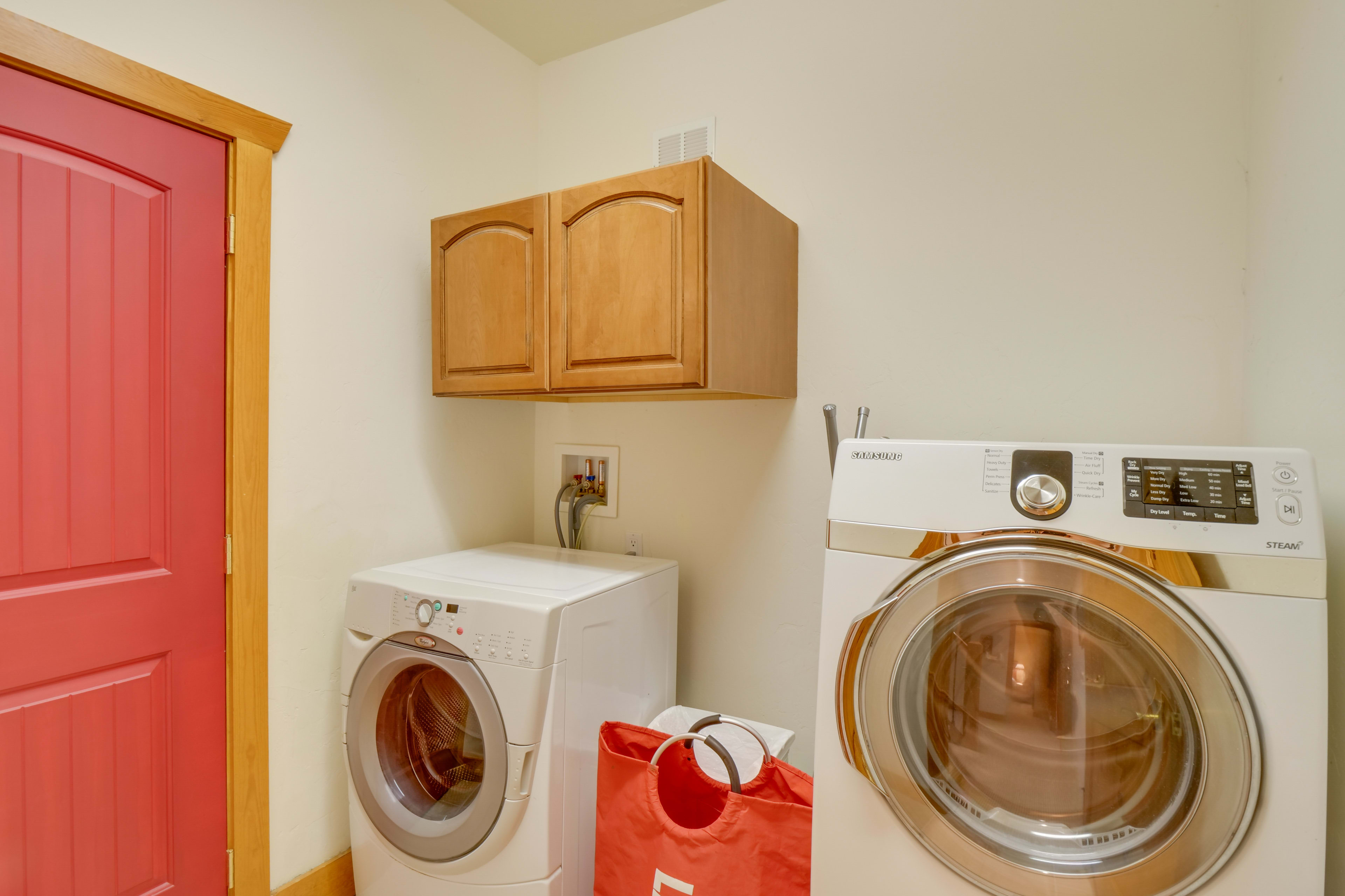 In-Unit Laundry | Lower Level | Laundry Detergent | Iron/Ironing Board