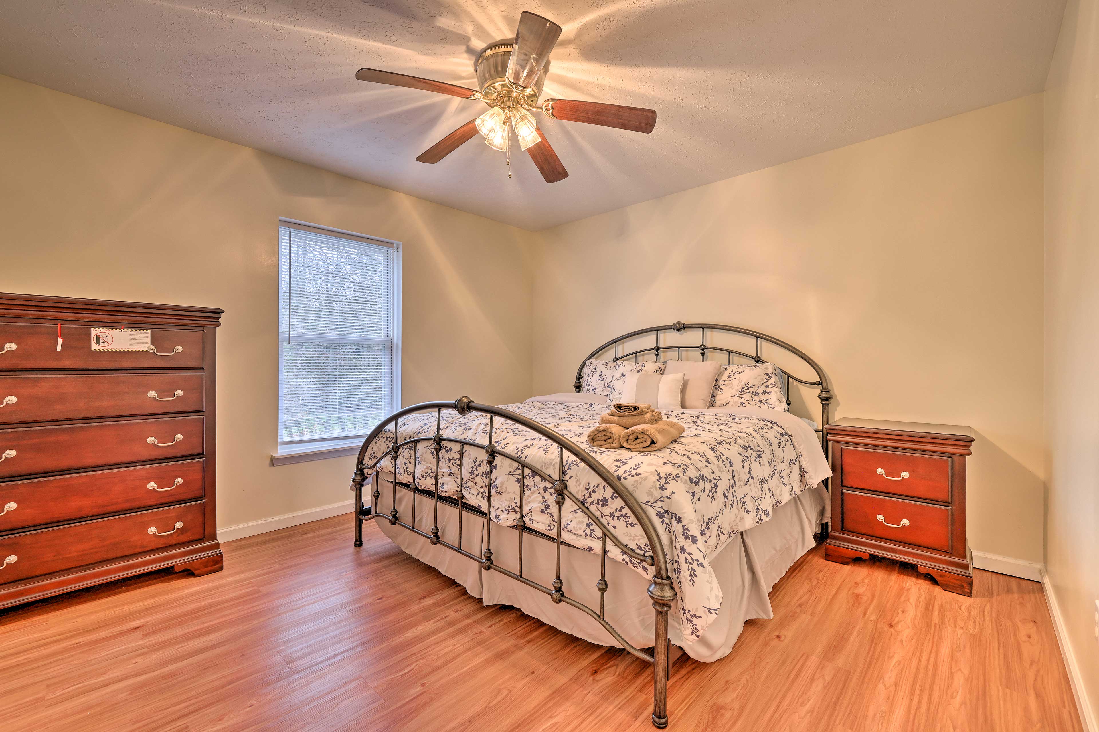 Bedroom 1 | 2nd Floor | King Bed | Linens Provided