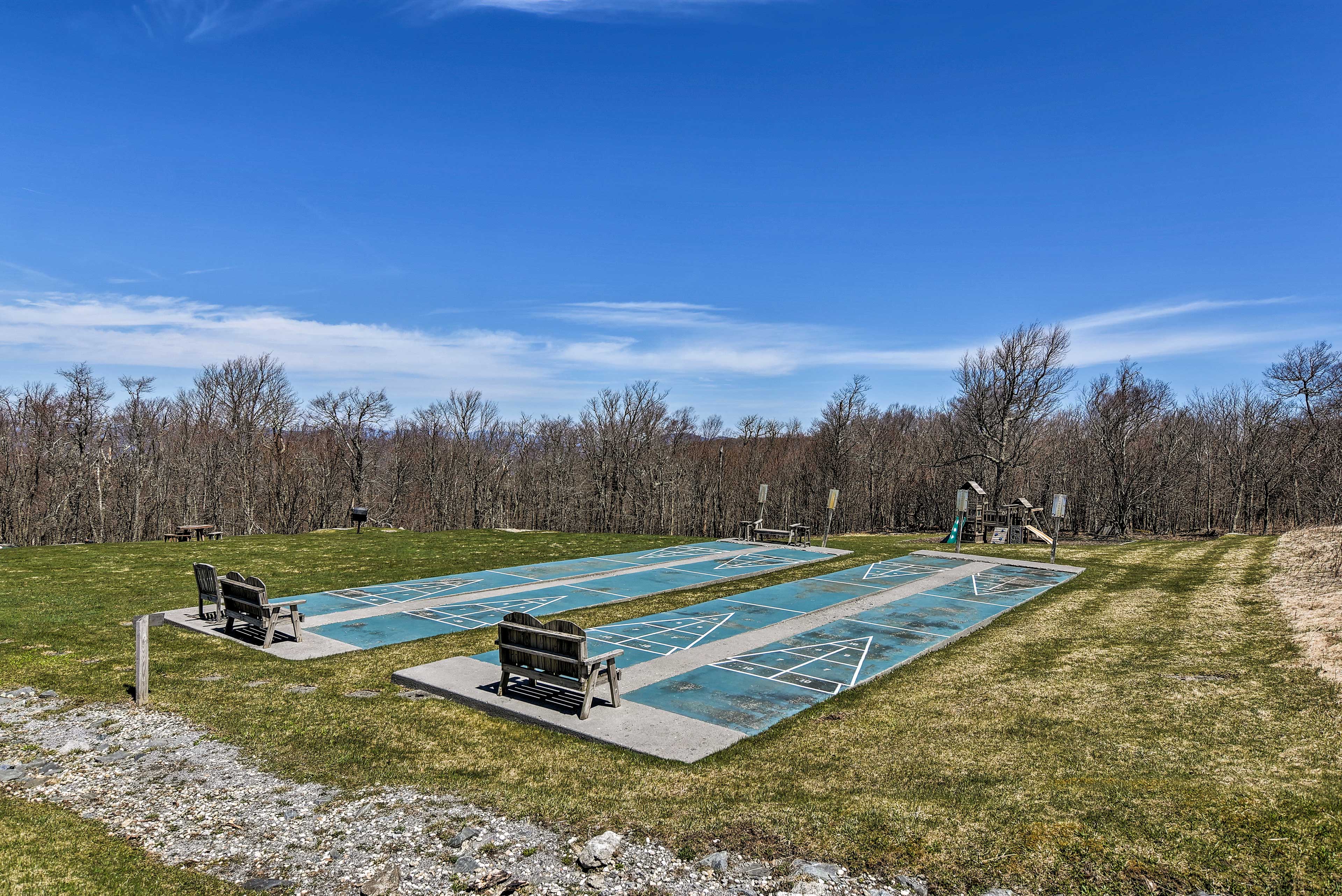 Community Shuffleboard Courts