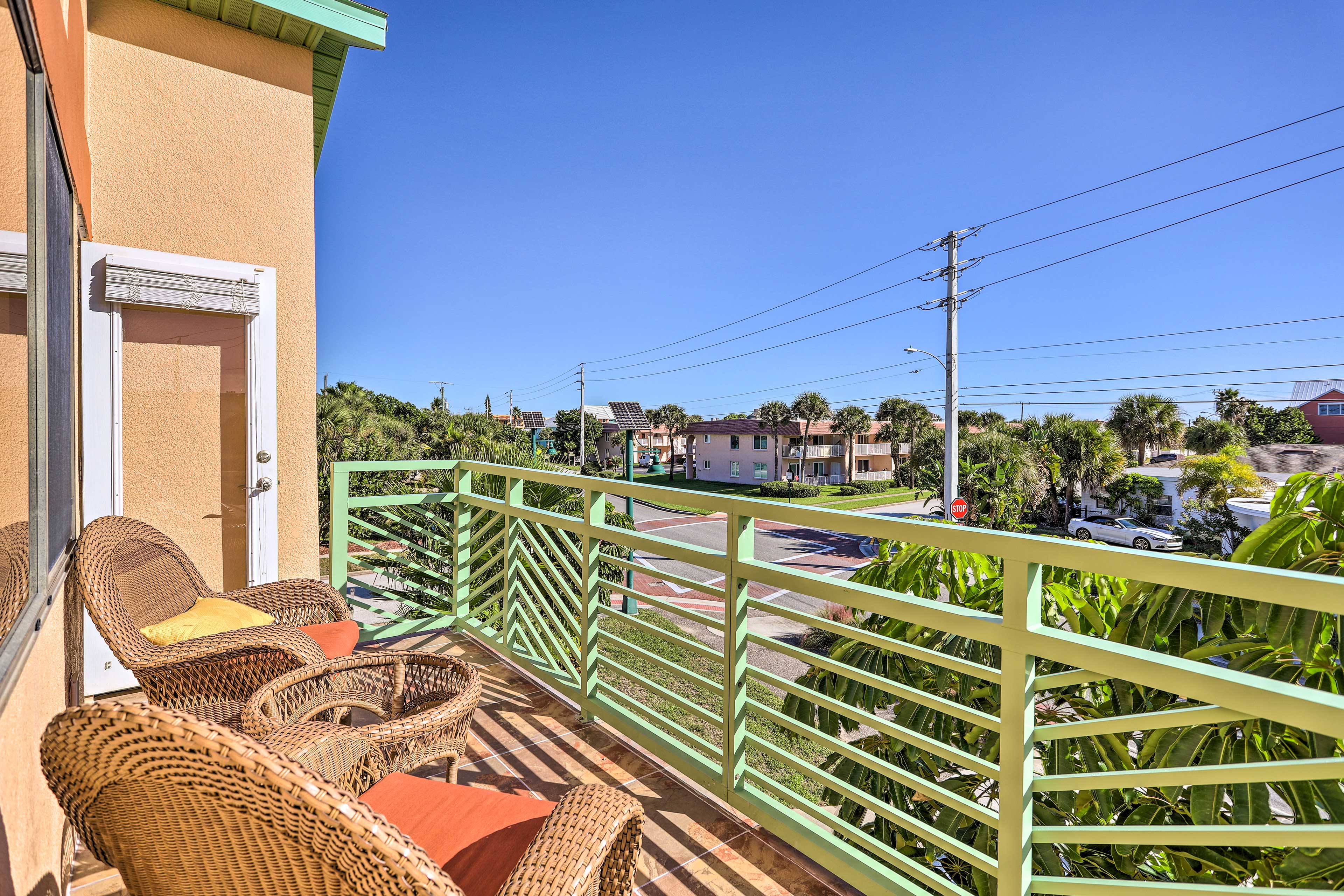 Cape Canaveral Vacation Rental | 3BR | 2.5BA | Stairs Required | 2,060 Sq Ft