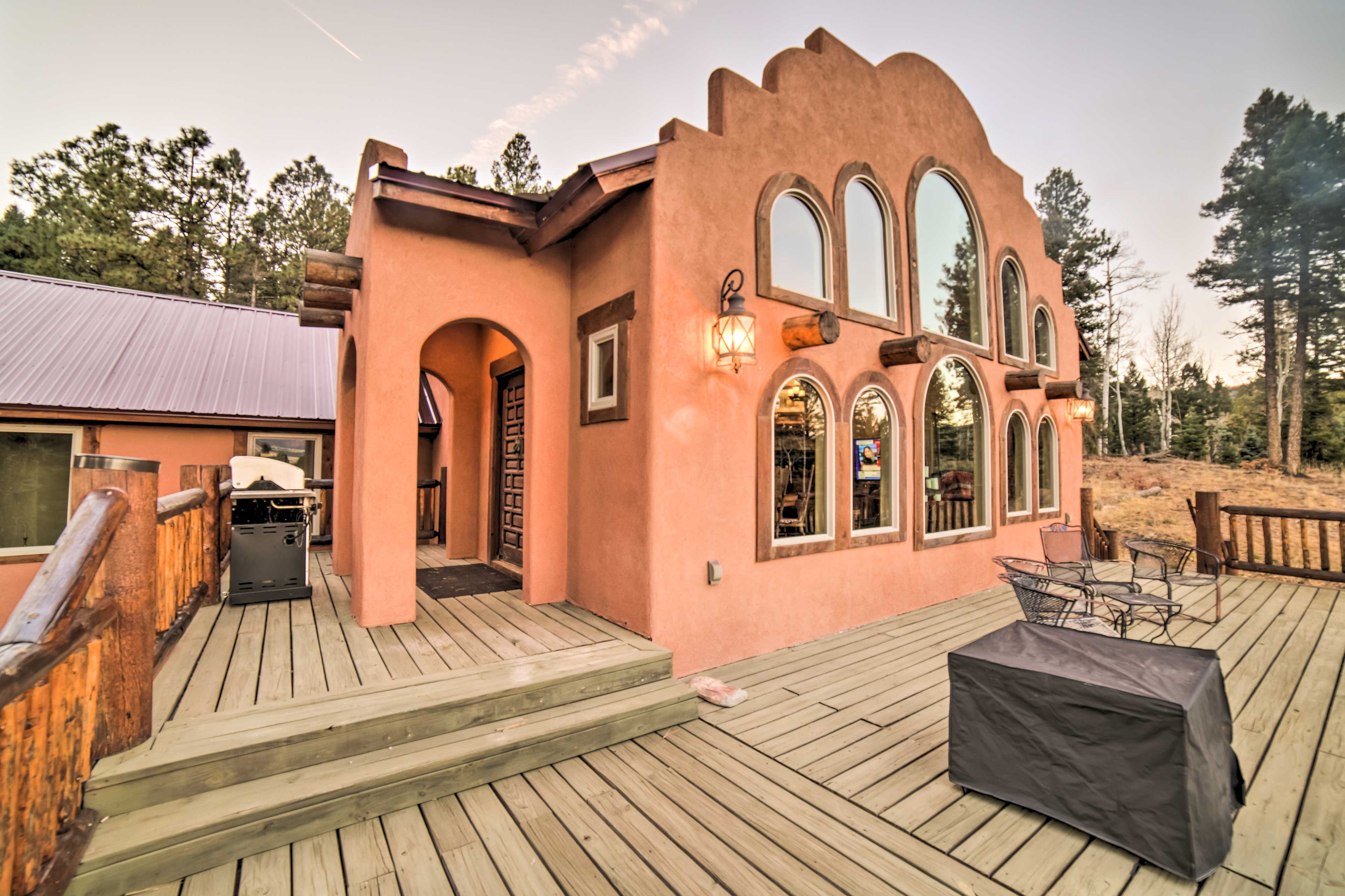 Wraparound Deck | Outdoor Seating | Mountain Views | Grill