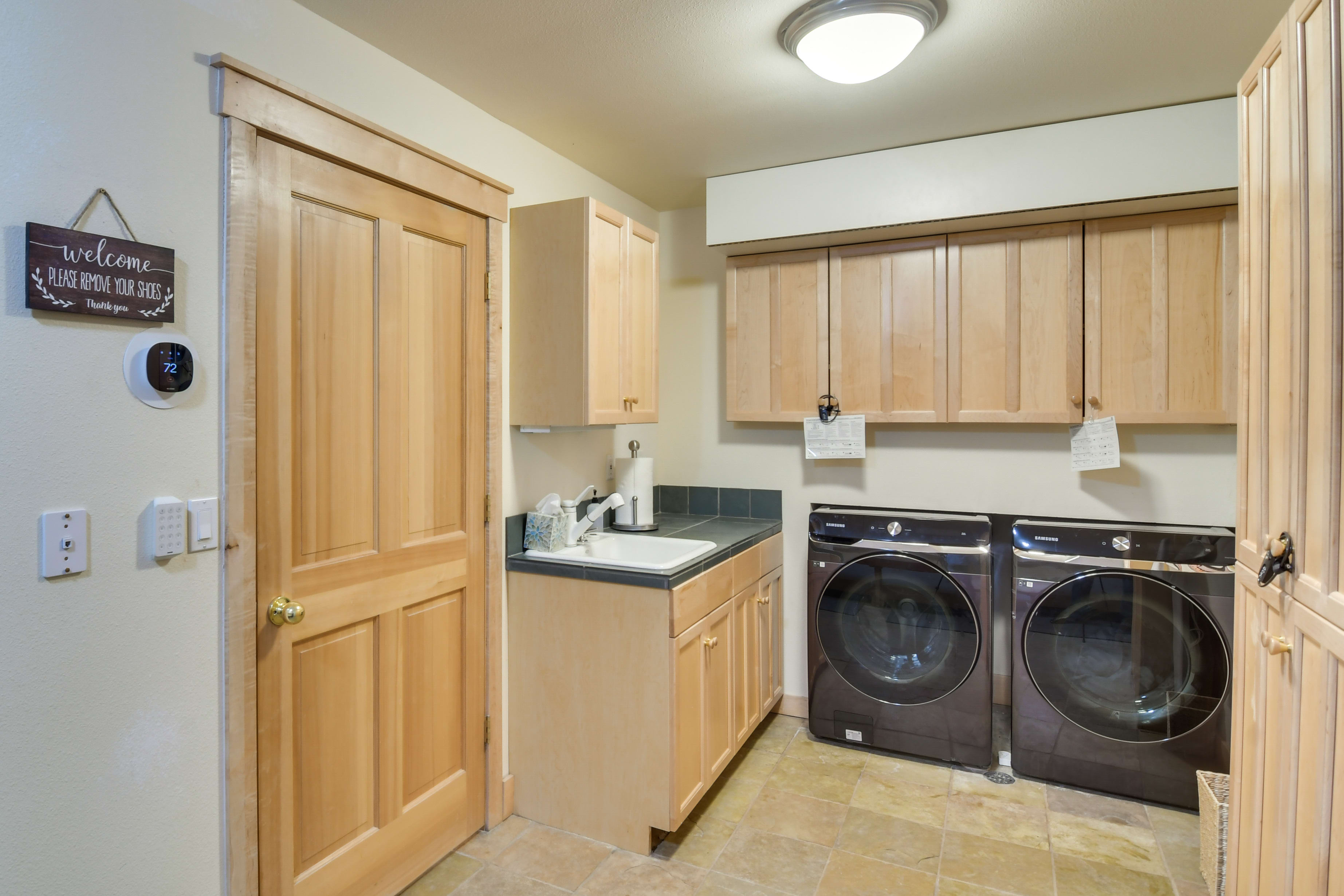 Laundry Room | Detergent Provided