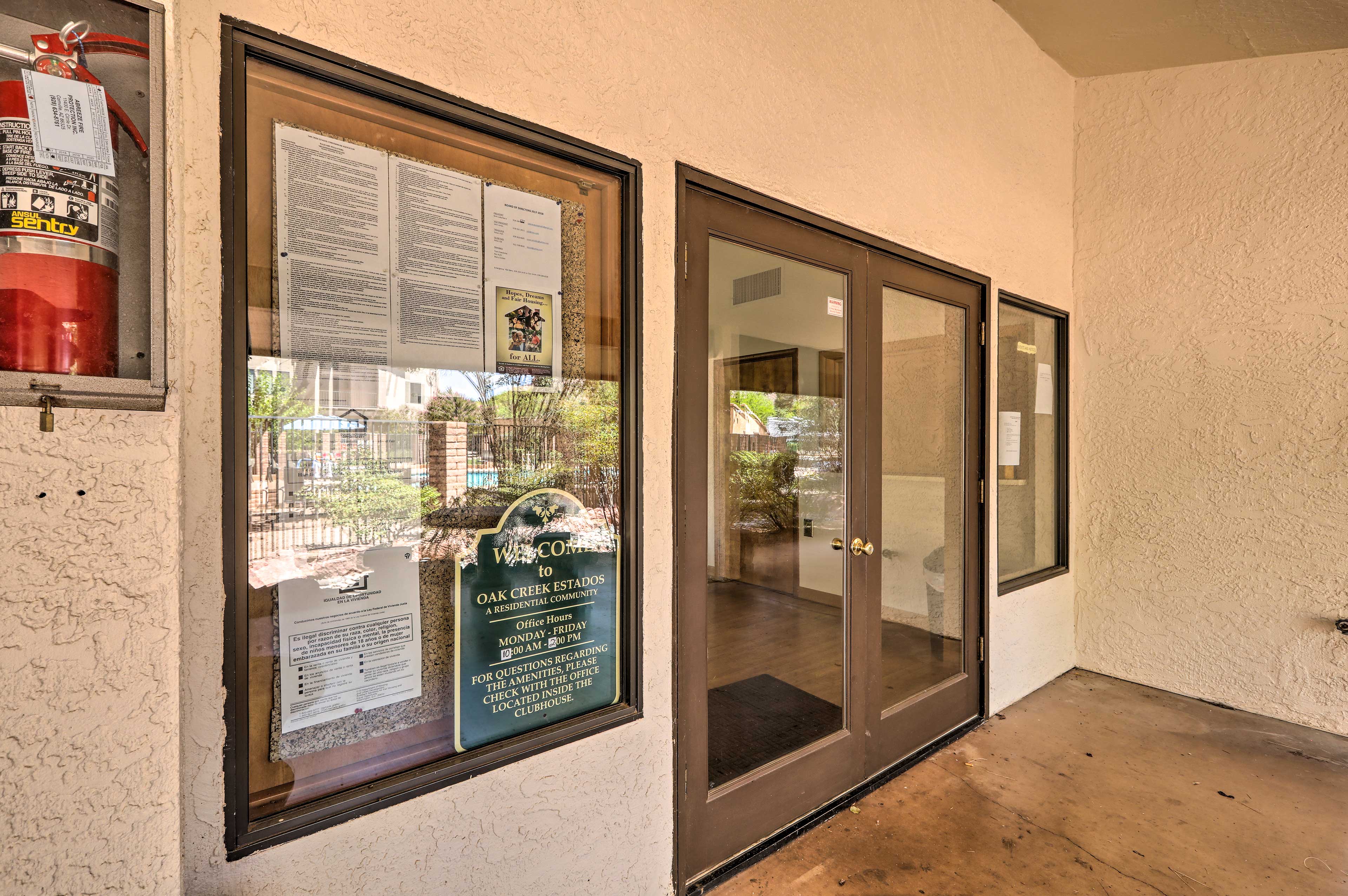 Clubhouse Entrance