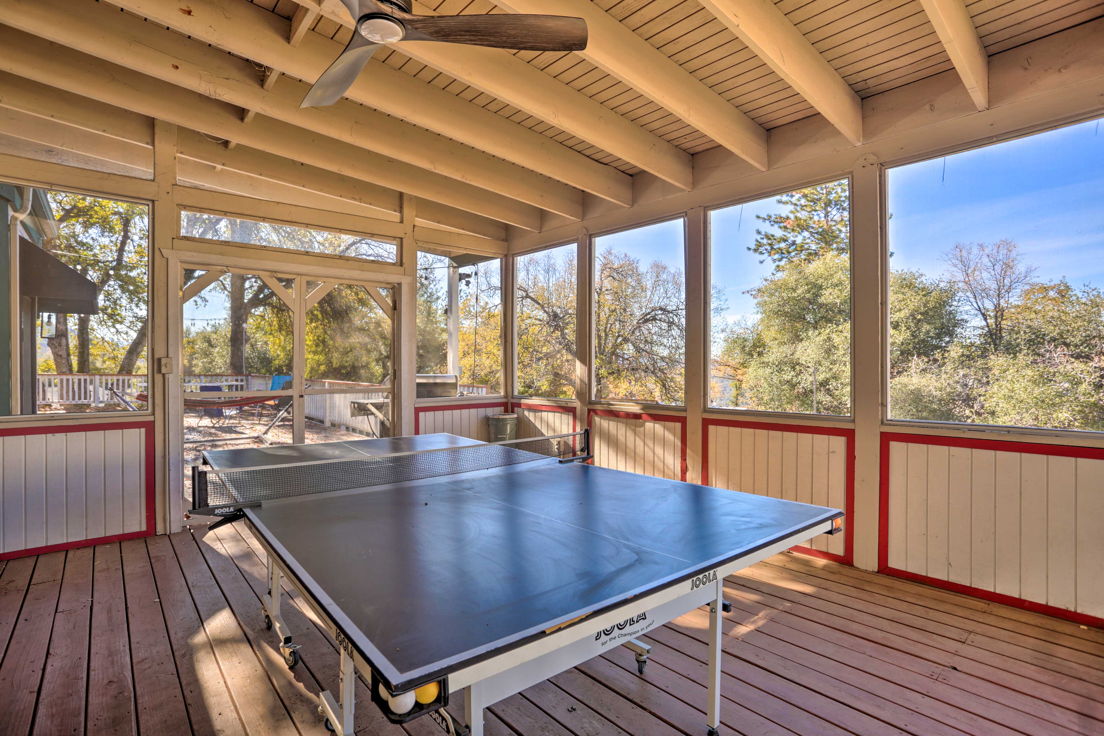 Screened-In Lanai | Ping Pong Table