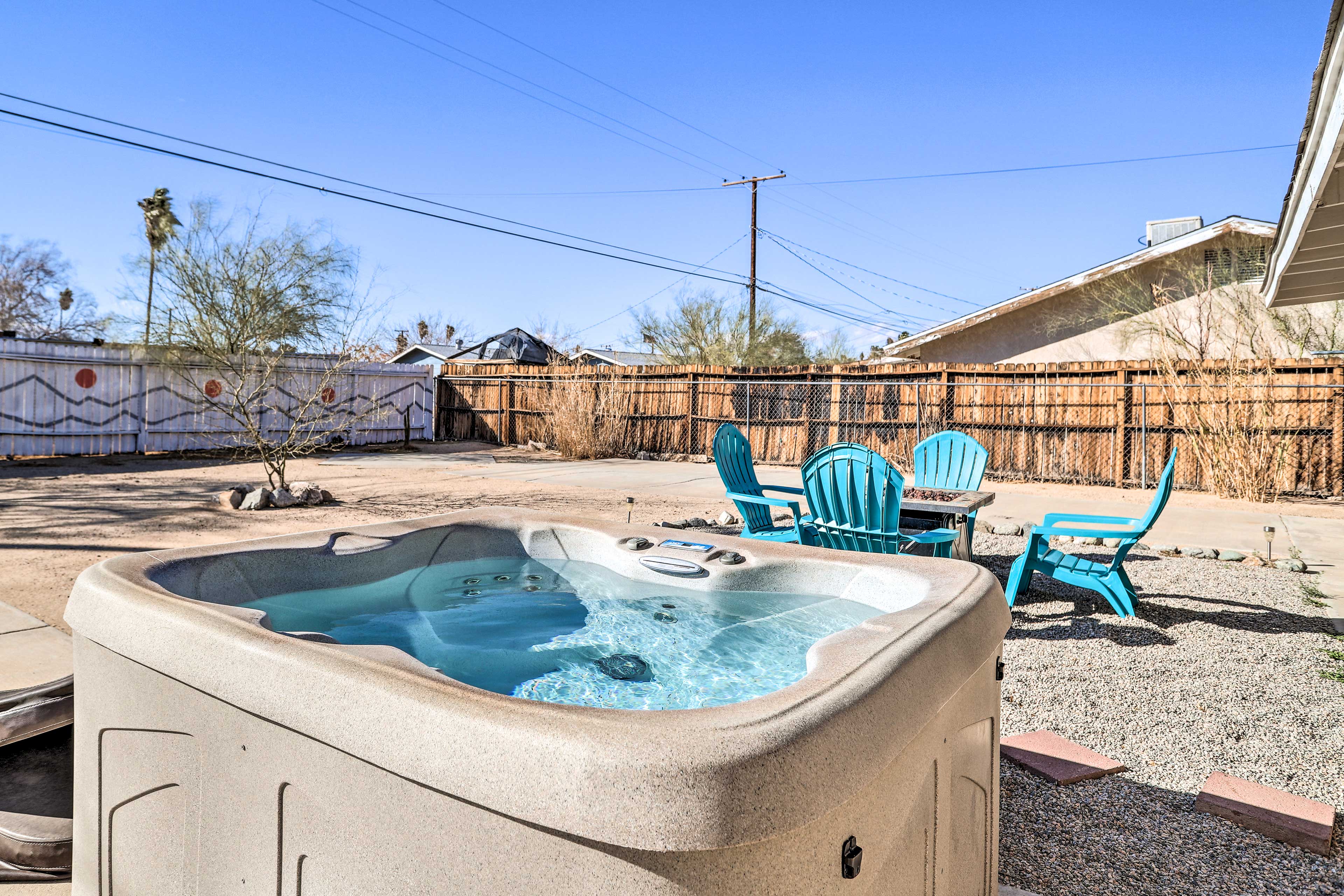 Exterior Space | Hot Tub