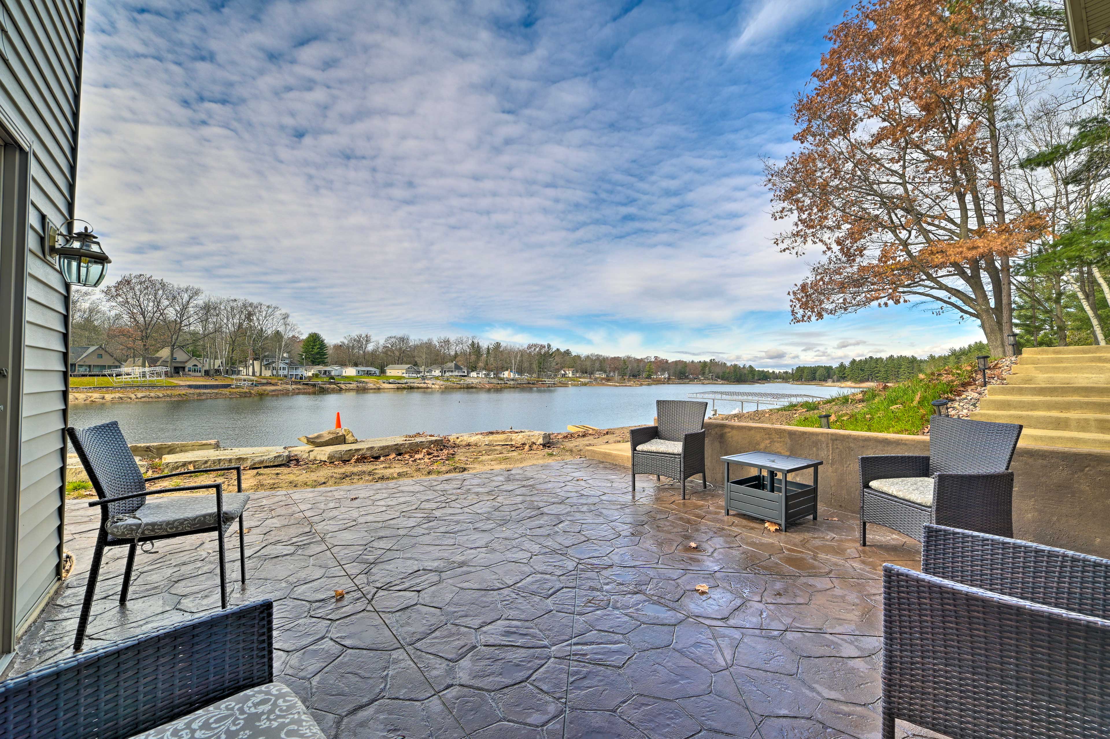 Patio | Private Hot Tub