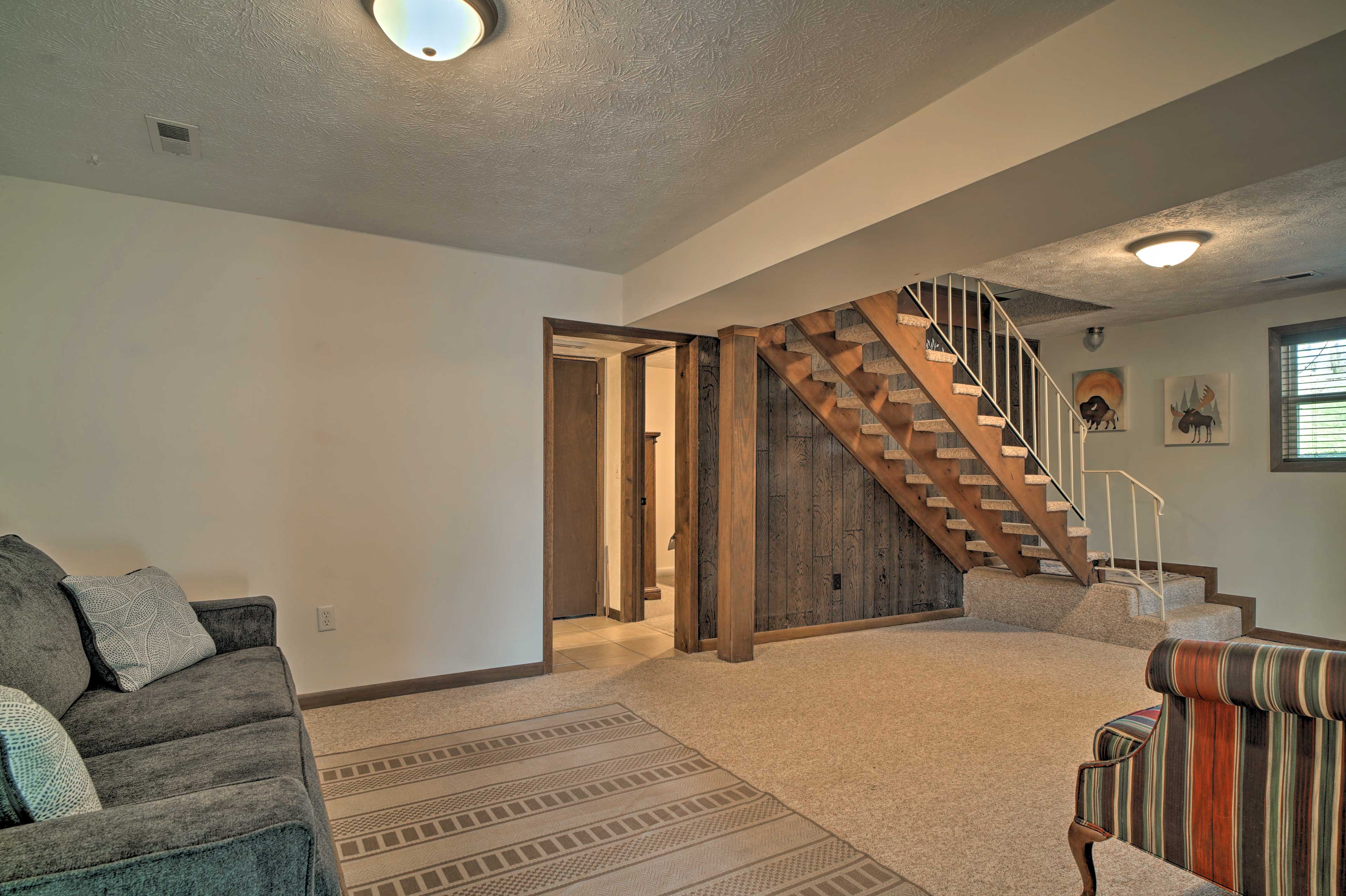 Lower-Level Living Room