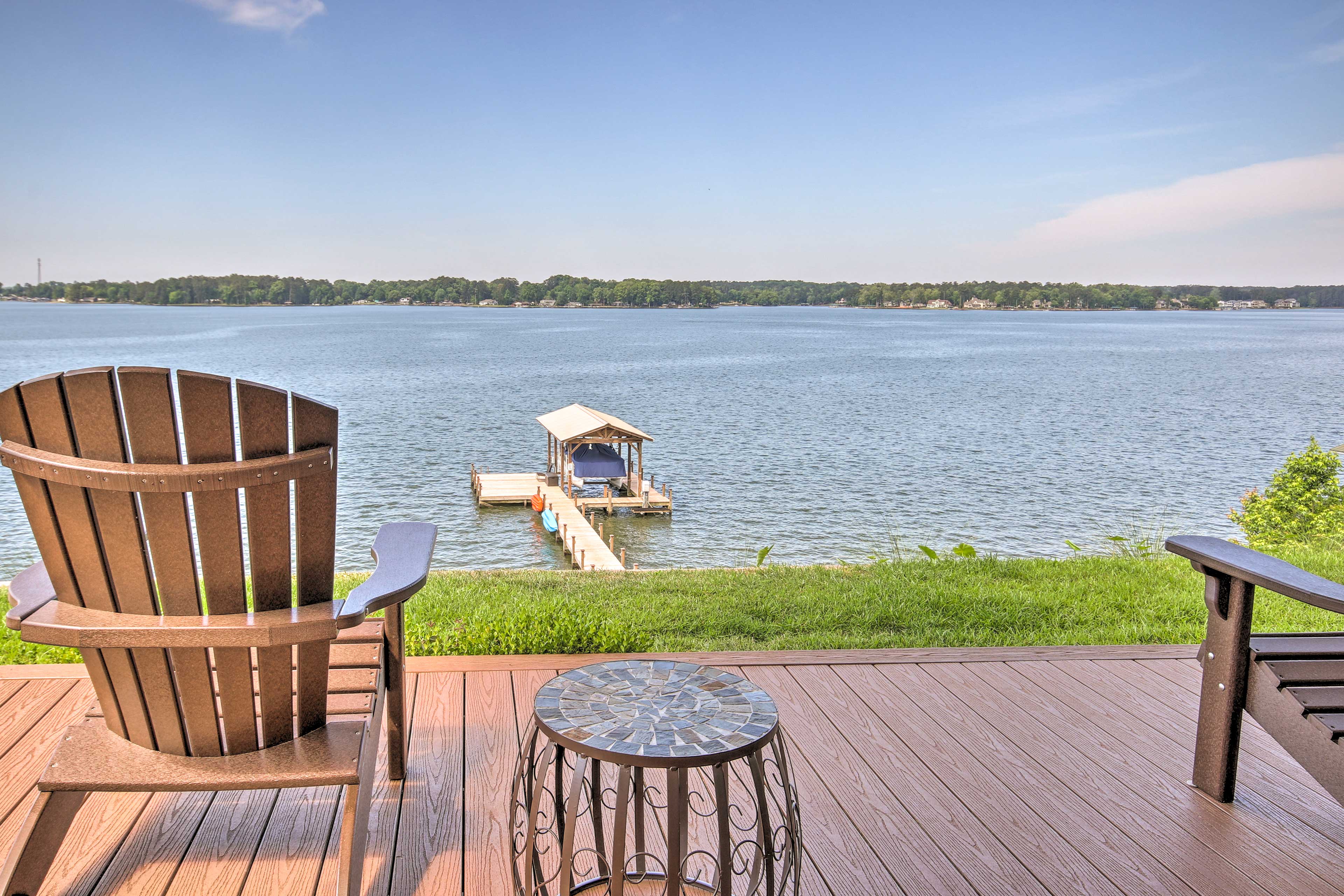 Private Boat Dock & Lake Access