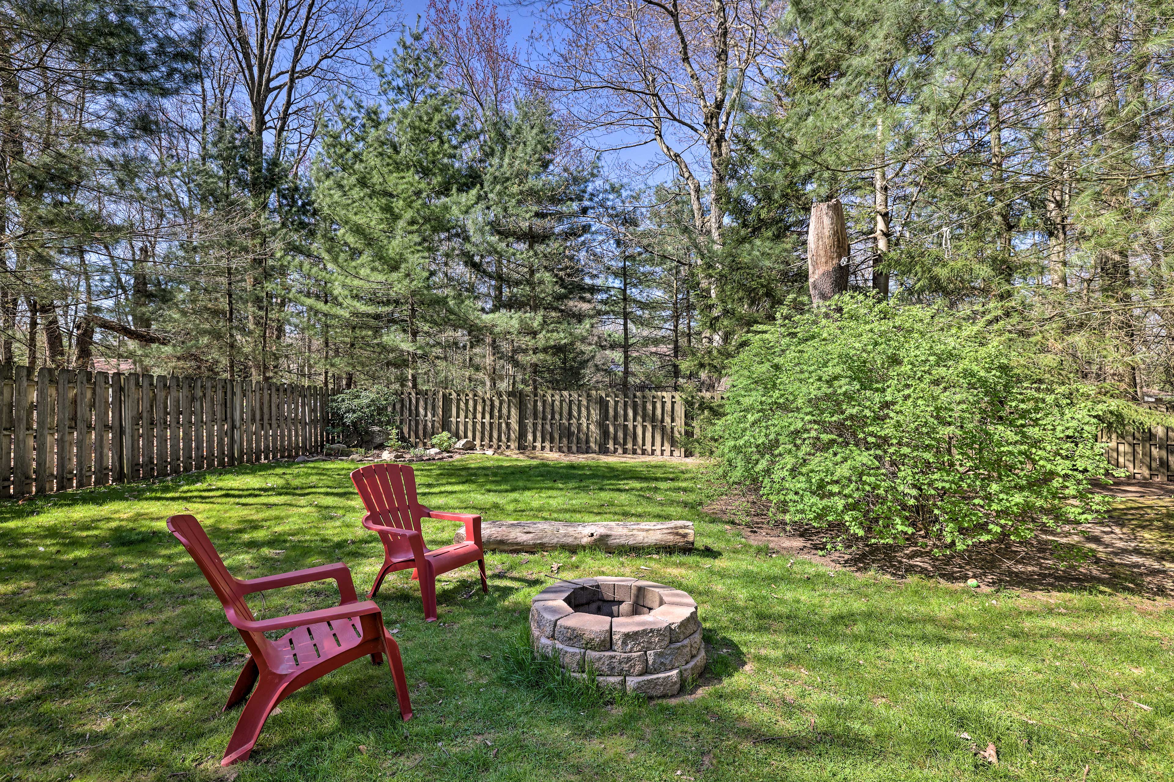 Fenced-In Yard | Fire Pit