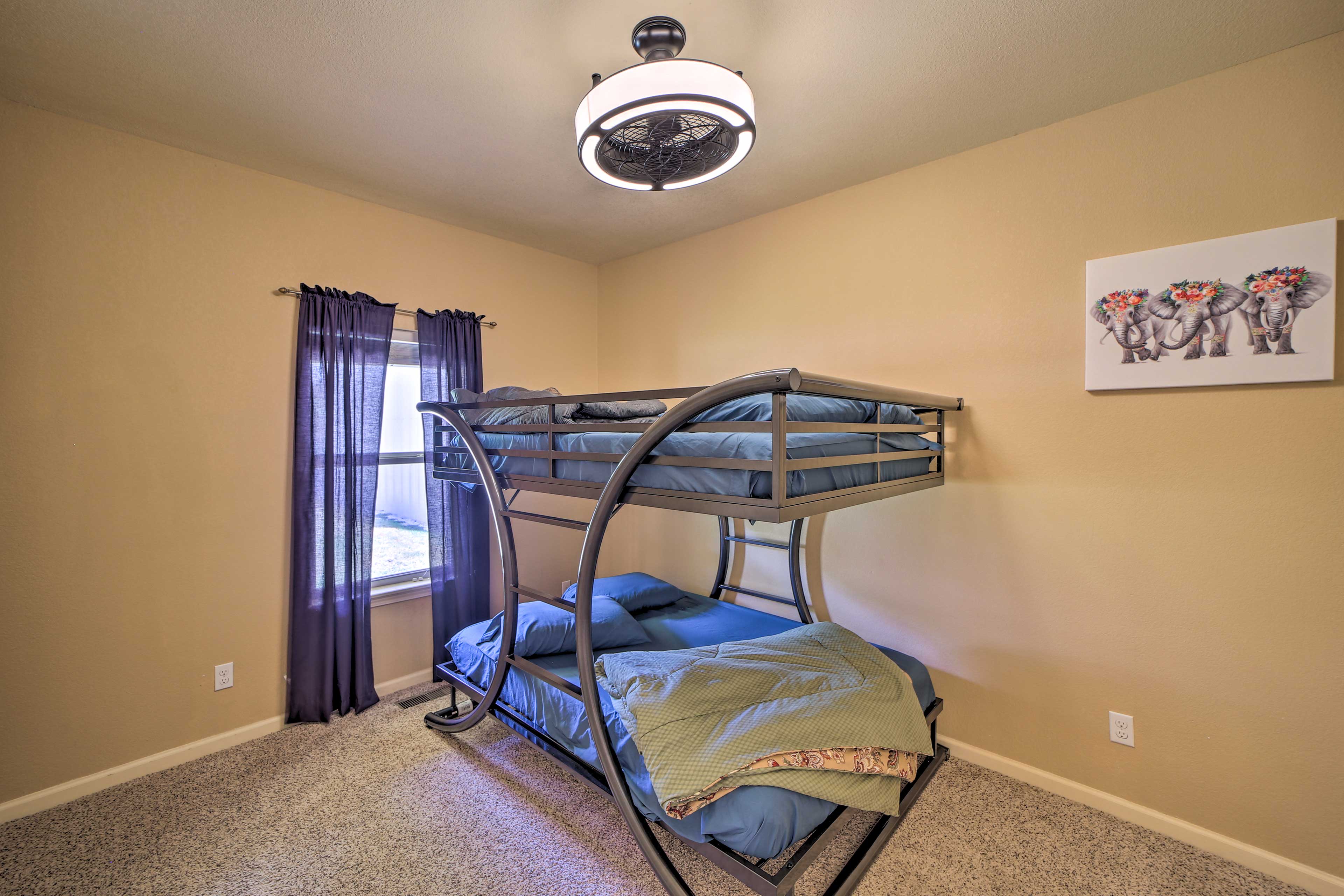 Bedroom 3  | Full Bunk Bed | 1st Floor
