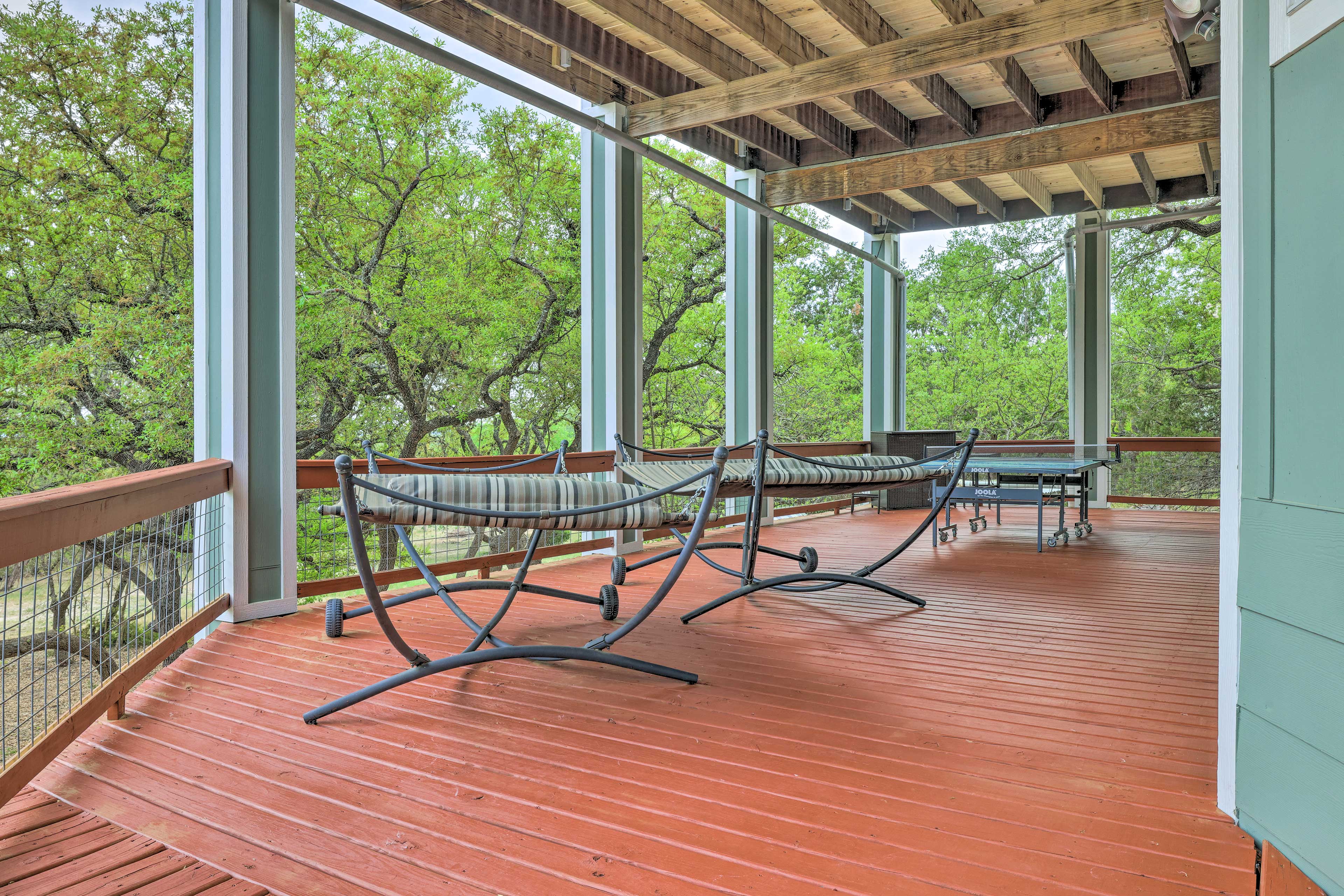 Private Deck | Hammocks