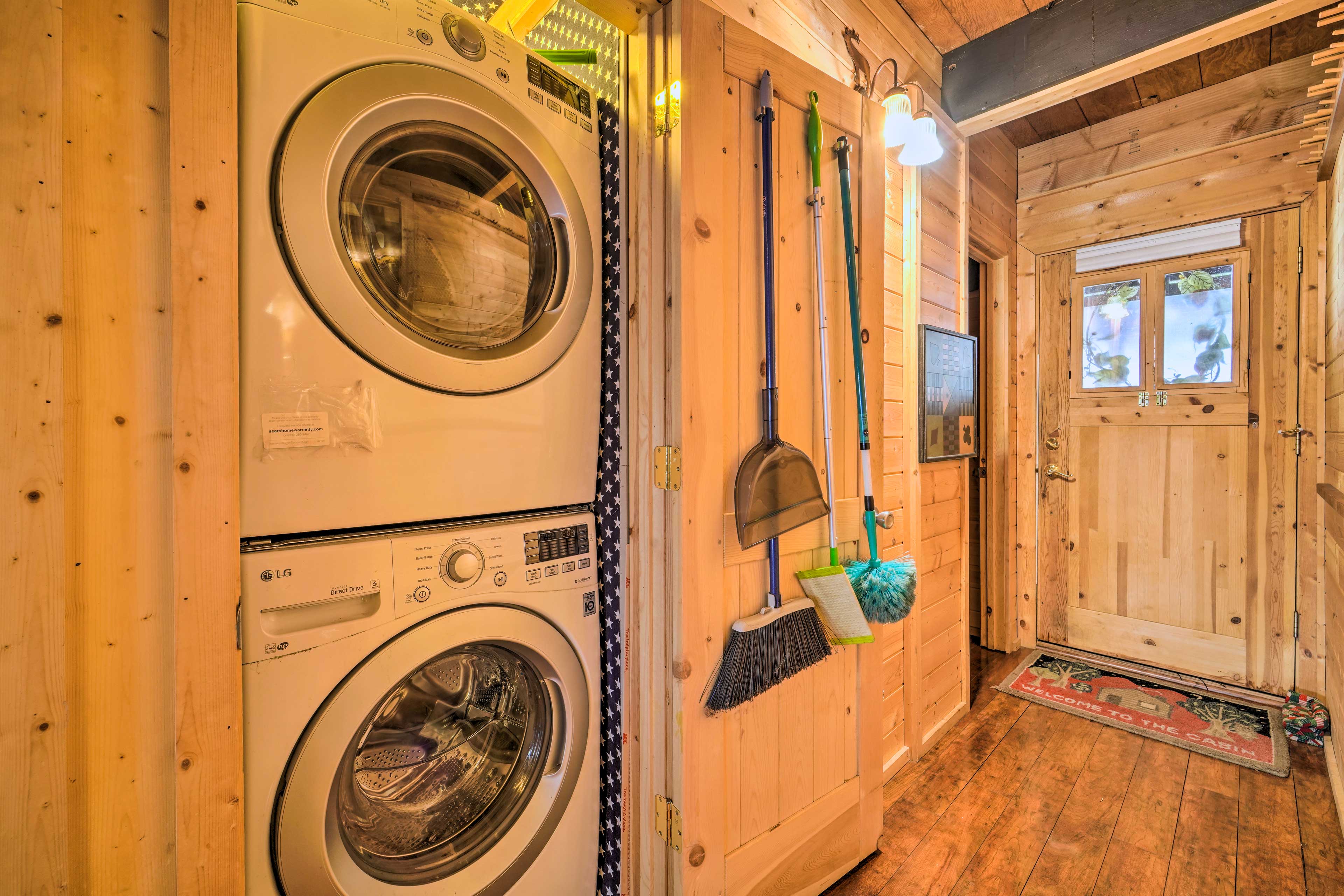 Laundry Closet | Iron/Board