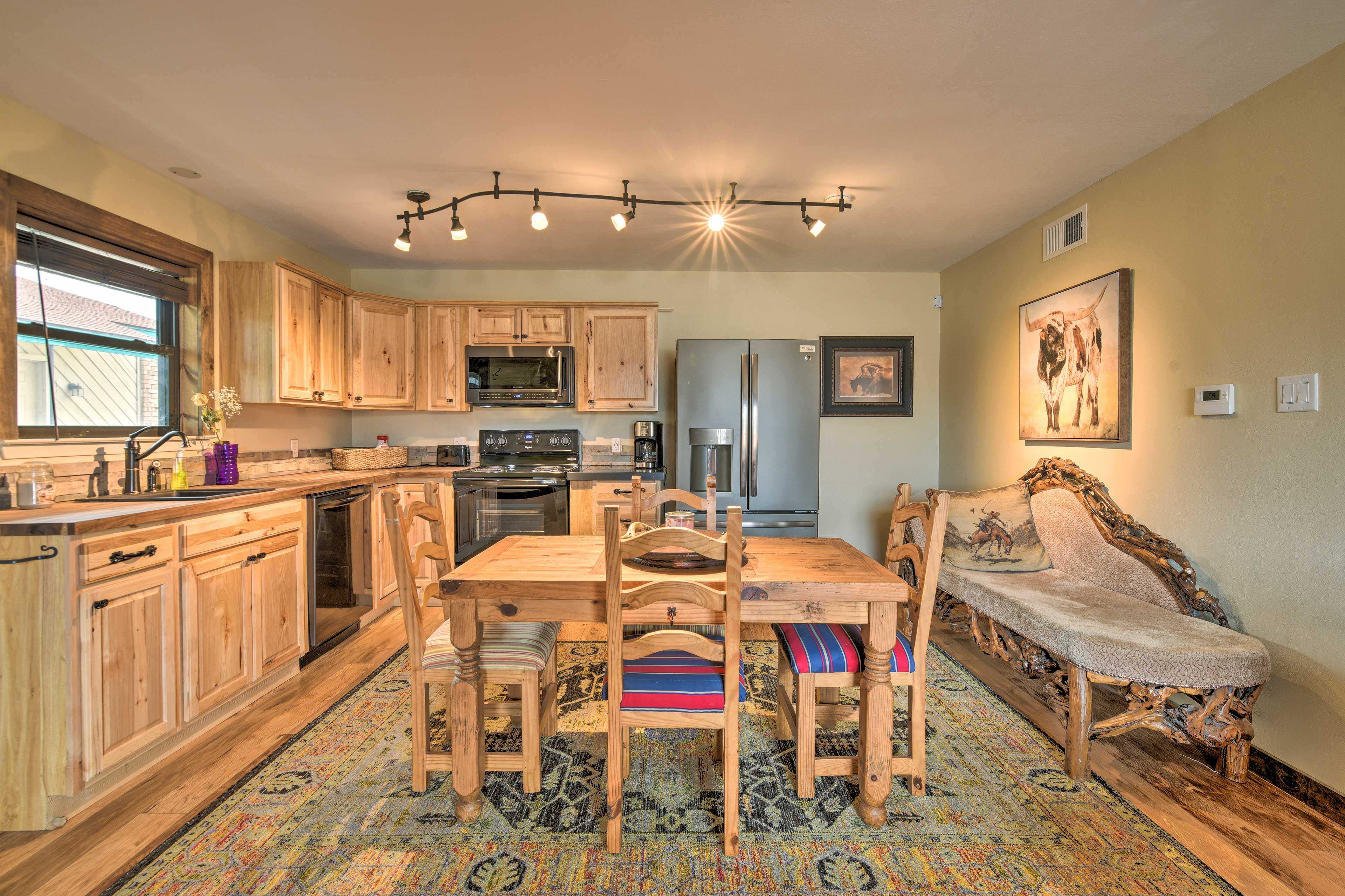 Dining Area | Unique Decor | Western Aesthetics