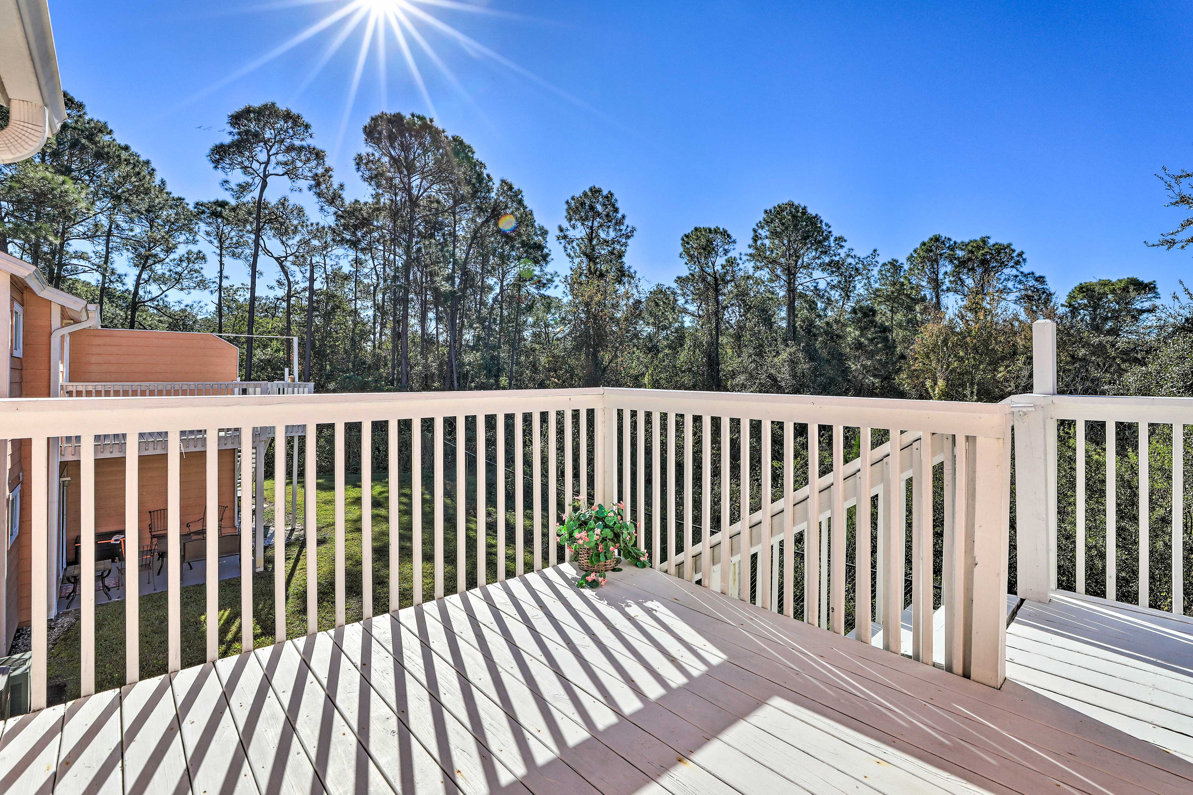 Deck | Ring Doorbell (Front Entrance) | Gated Community